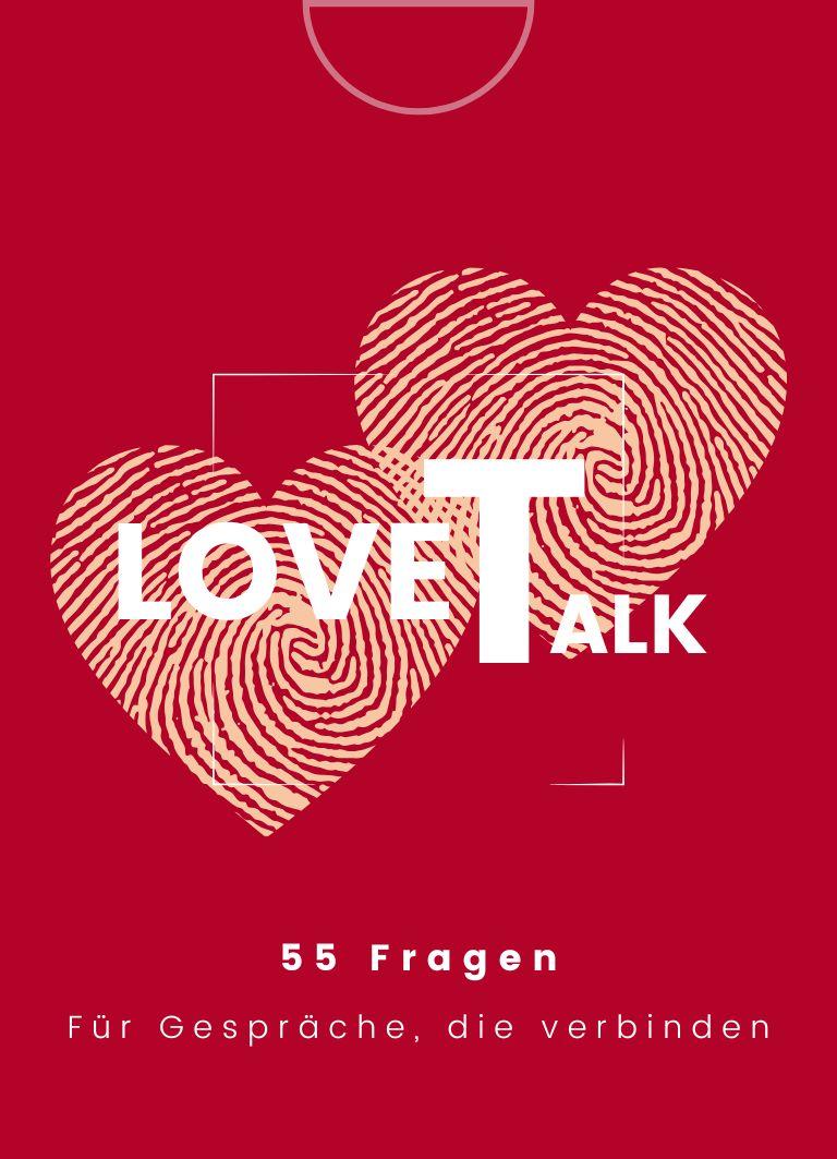Vorderes Coverbild LoveTalk Gesprächsfragekarten (Poket Size)