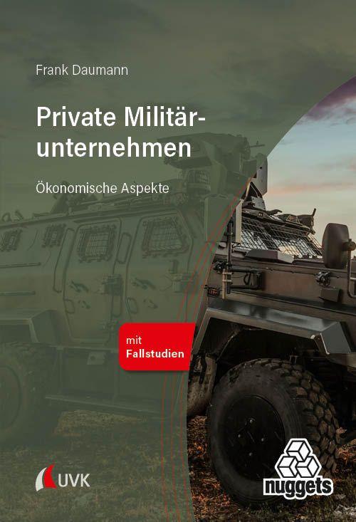 Vorderes Coverbild Private Militärunternehmen
