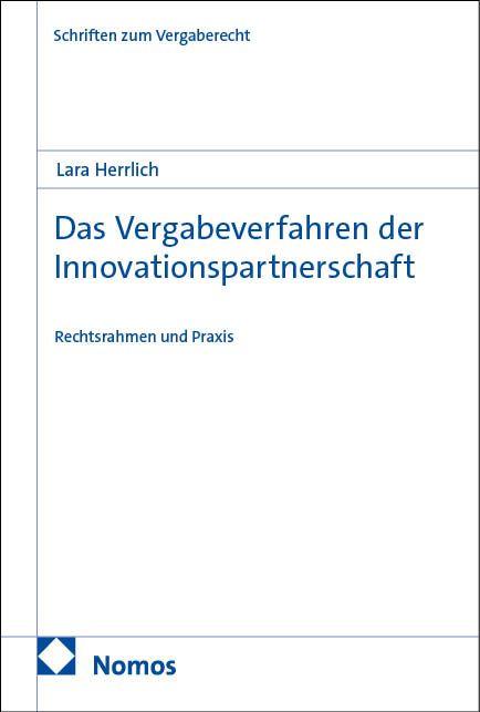 Vorderes Coverbild Das Vergabeverfahren der Innovationspartnerschaft