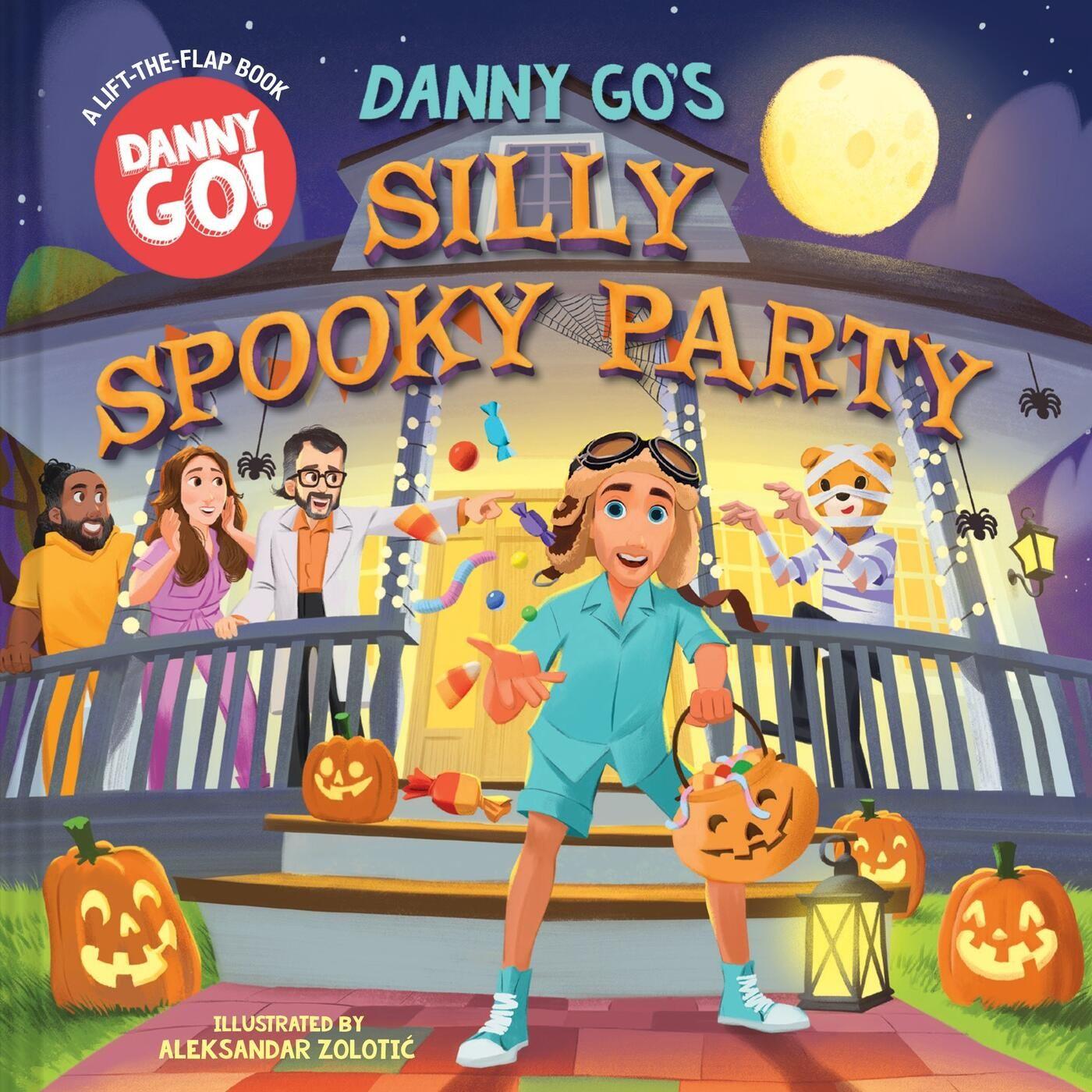 Vorderes Coverbild Danny Go's Silly Spooky Party