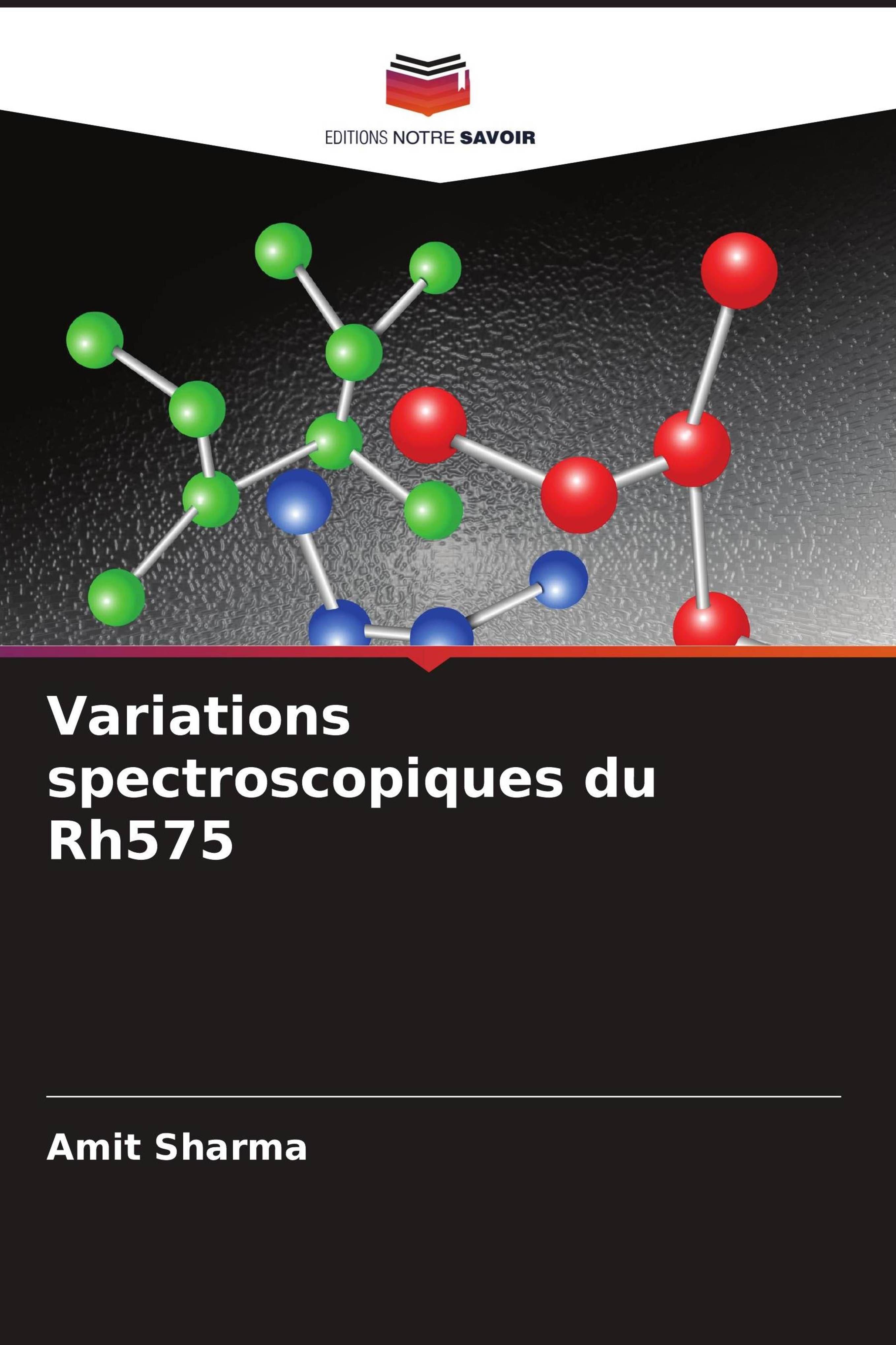 Vorderes Coverbild Variations spectroscopiques du Rh575