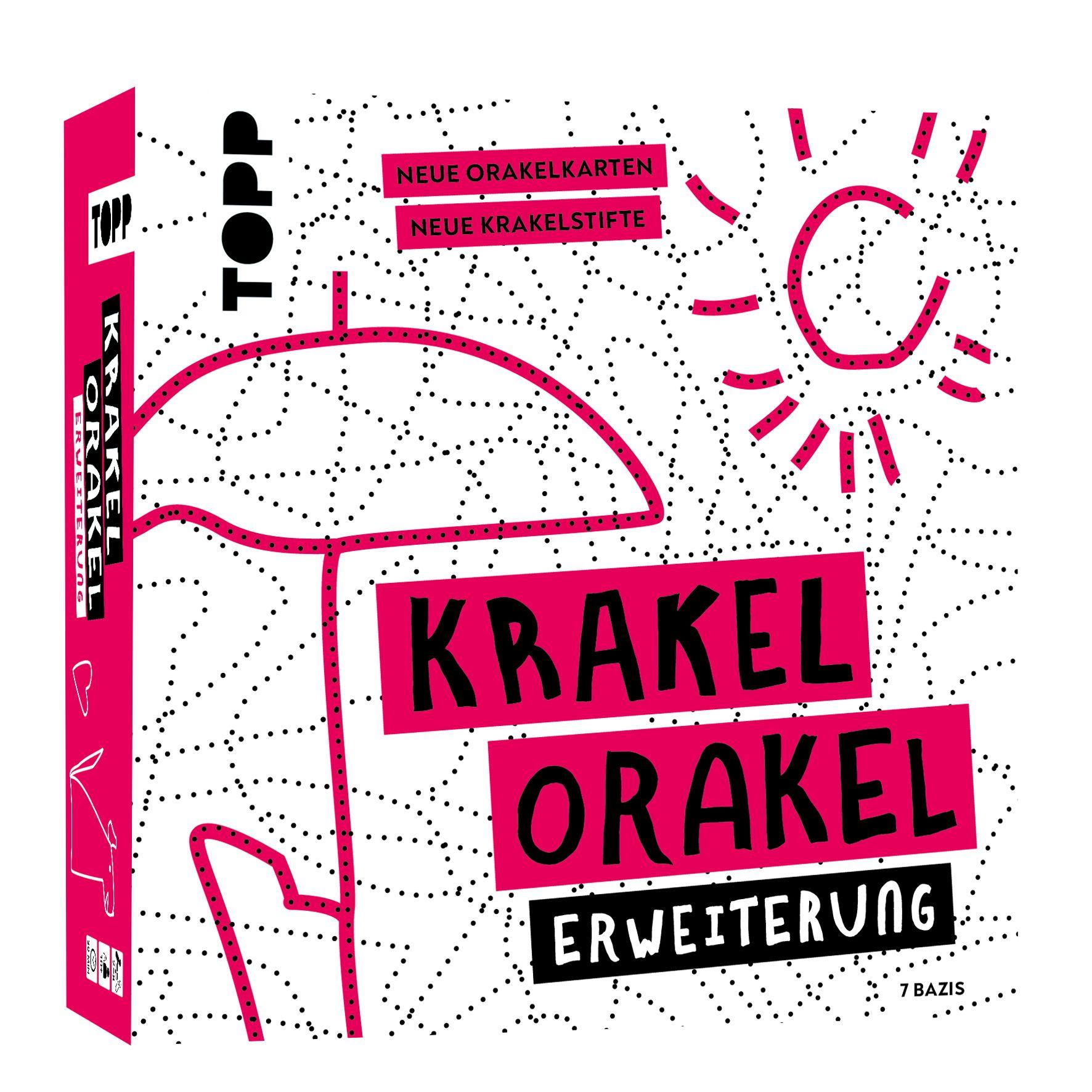 Vorderes Coverbild Krakel-Orakel Erweiterung - Neue Orakelkarten, neue Krakelstifte
