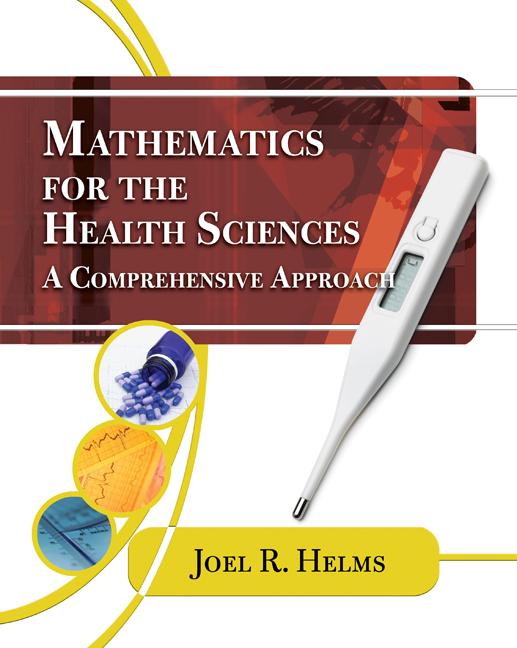 Vorderes Coverbild Mathematics for Health Sciences