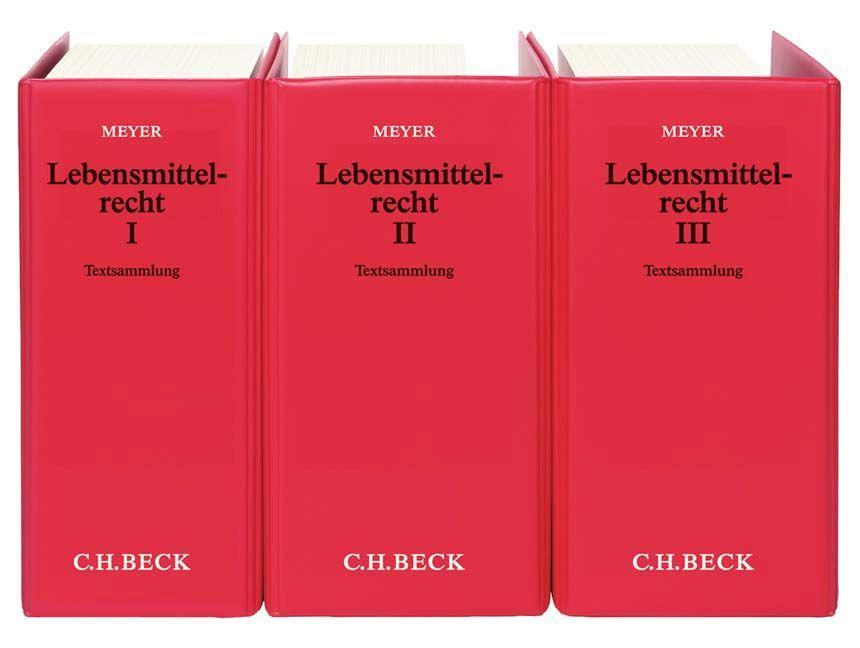 Vorderes Coverbild Lebensmittelrecht (mit Fortsetzungsnotierung). Inkl. 171. Ergänzungslieferung