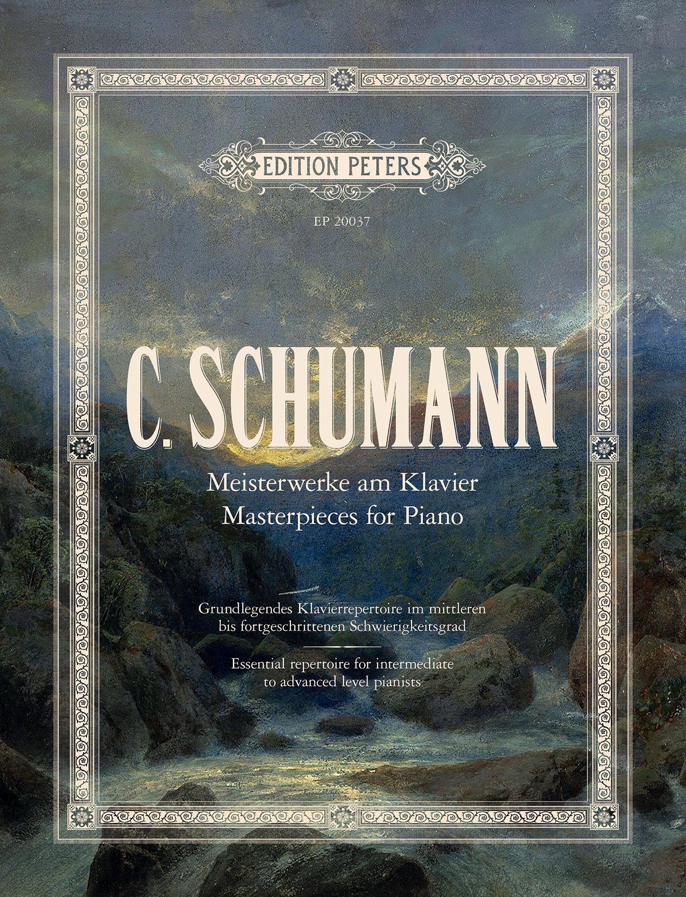 Vorderes Coverbild Clara Schumann Masterpieces for Piano