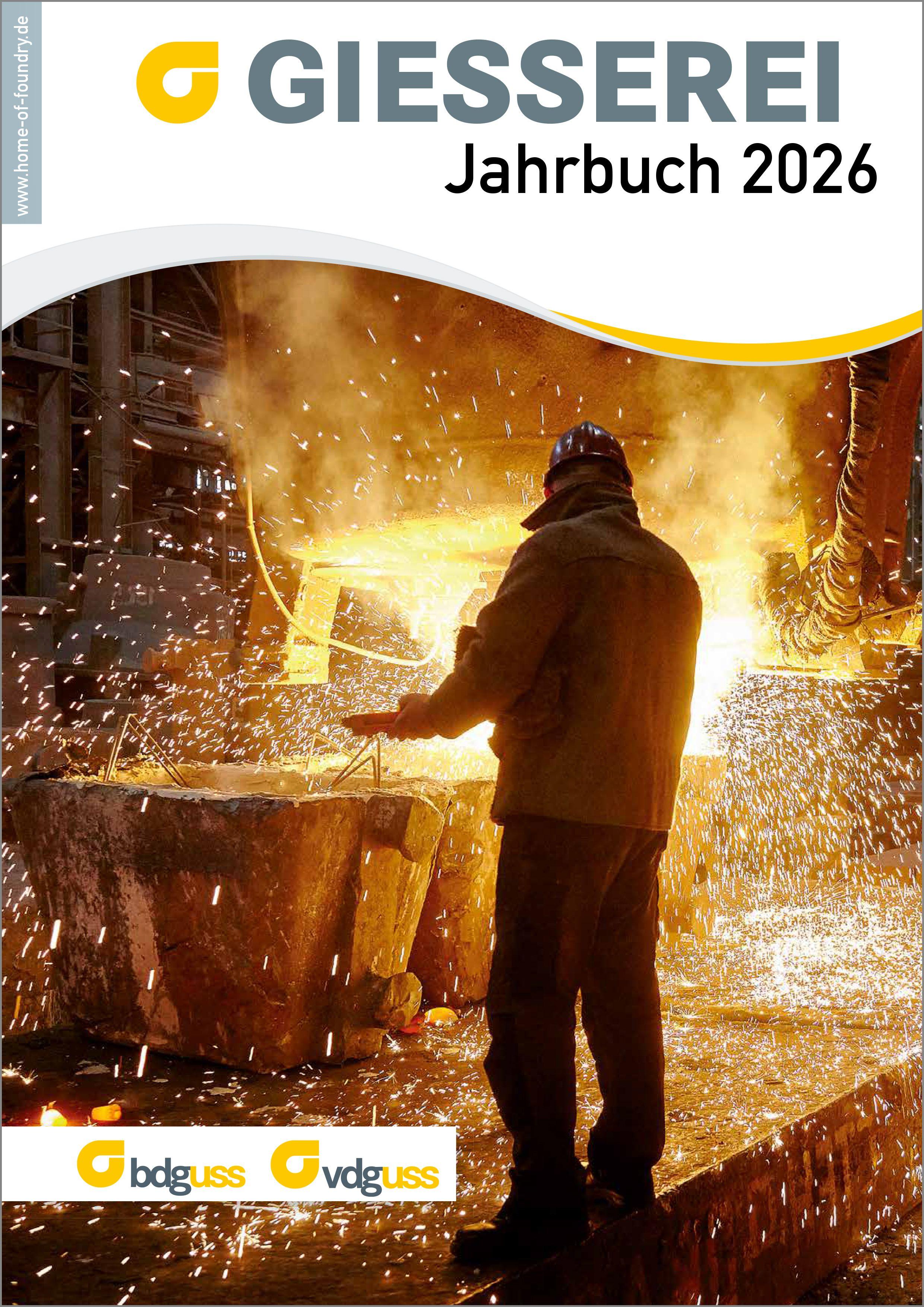 Vorderes Coverbild GIESSEREI Jahrbuch 2026