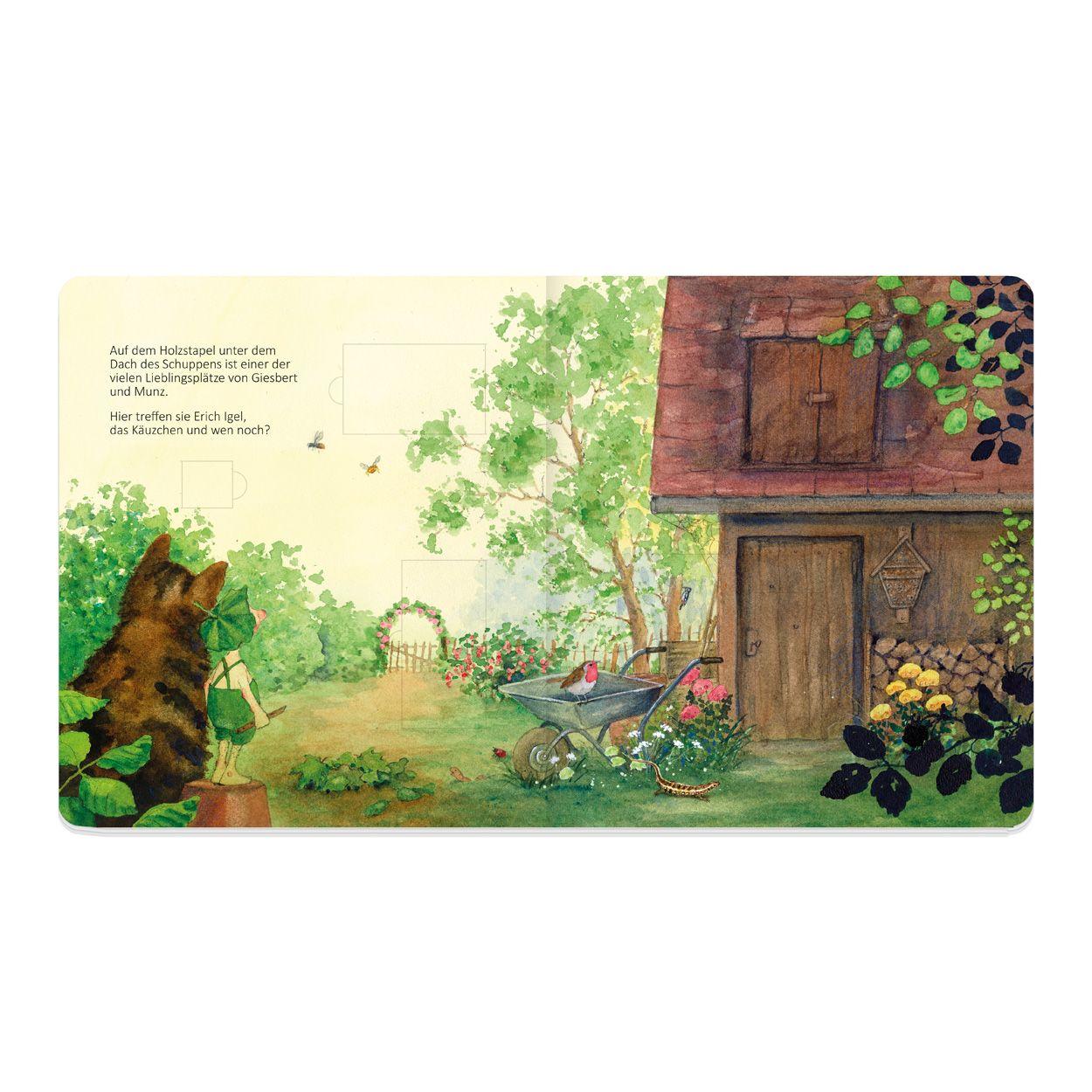 Beispielinhalt (Bild) Wer wohnt in Giesberts Garten?