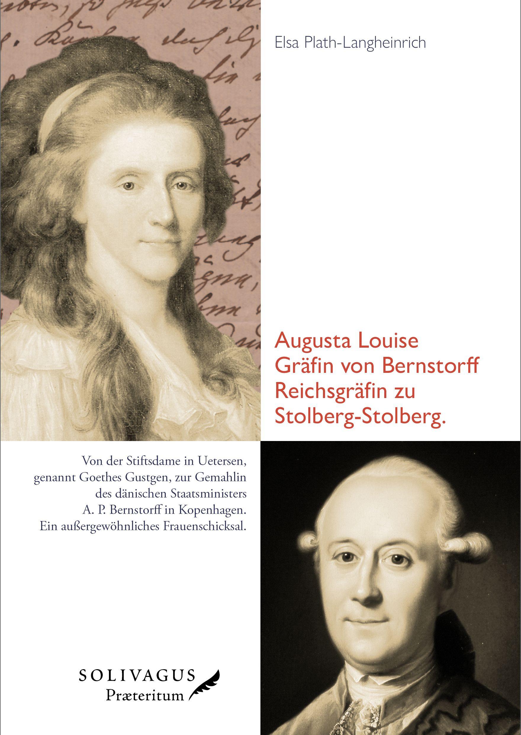 Vorderes Coverbild Augusta Louise Gräfin von Bernstorff Reichsgräfin zu Stolberg-Stolberg.