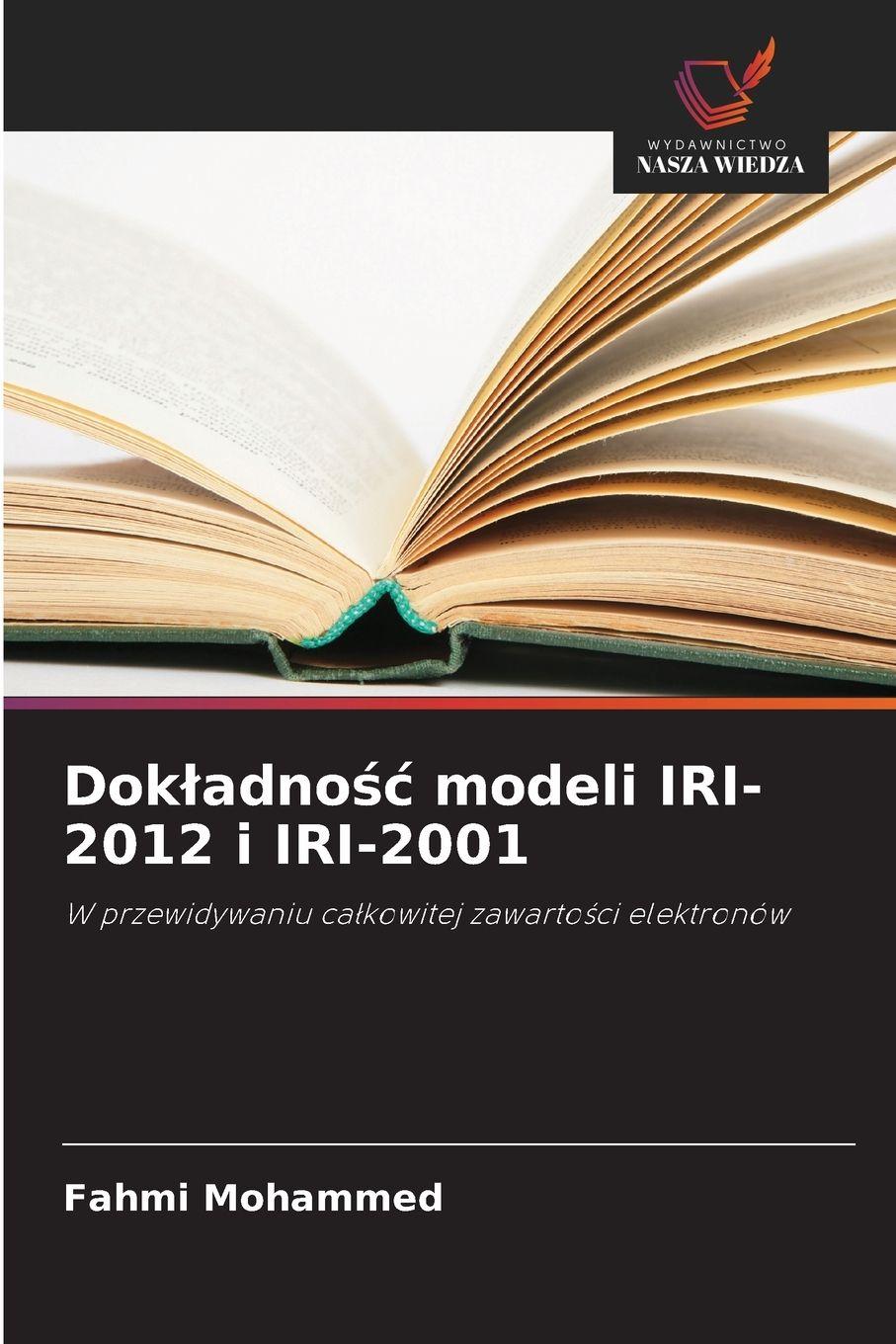 Vorderes Coverbild Dok¿adno¿¿ modeli IRI-2012 i IRI-2001
