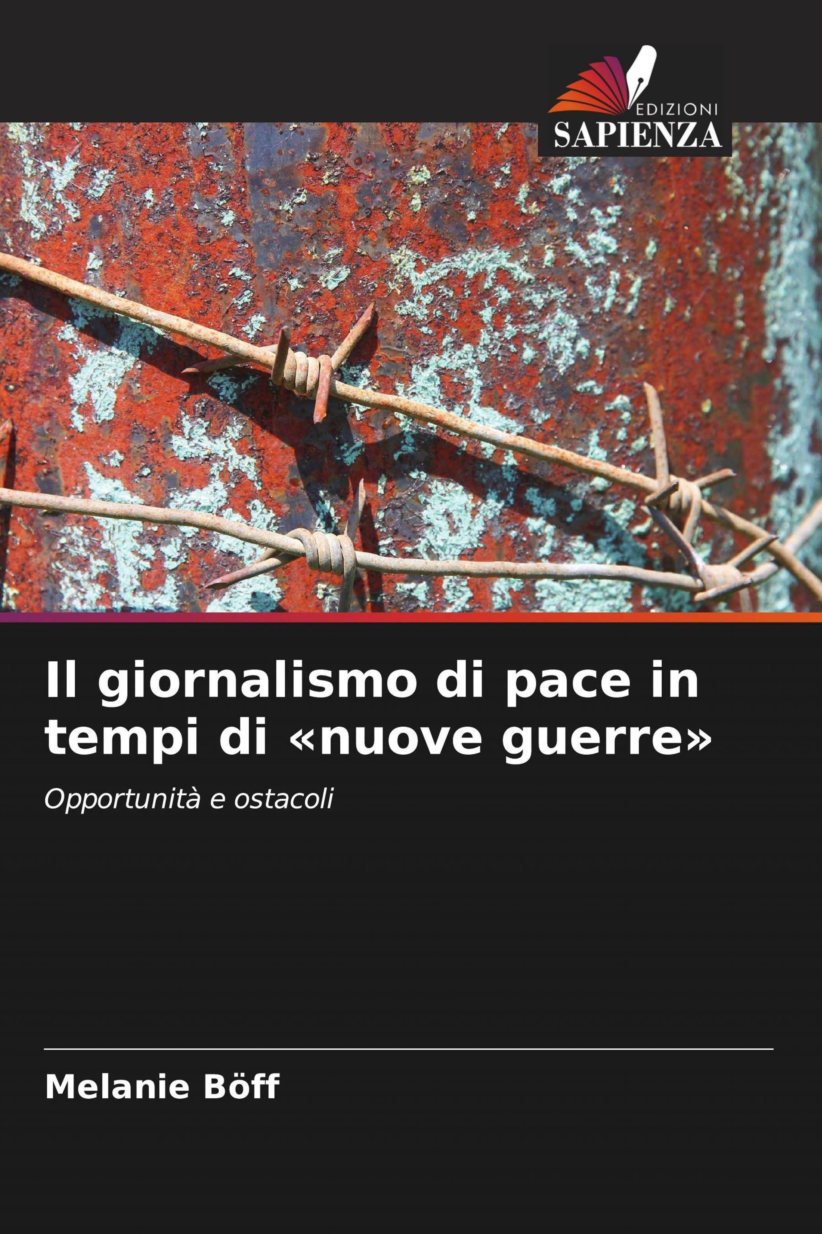 Vorderes Coverbild Il giornalismo di pace in tempi di 'nuove guerre'
