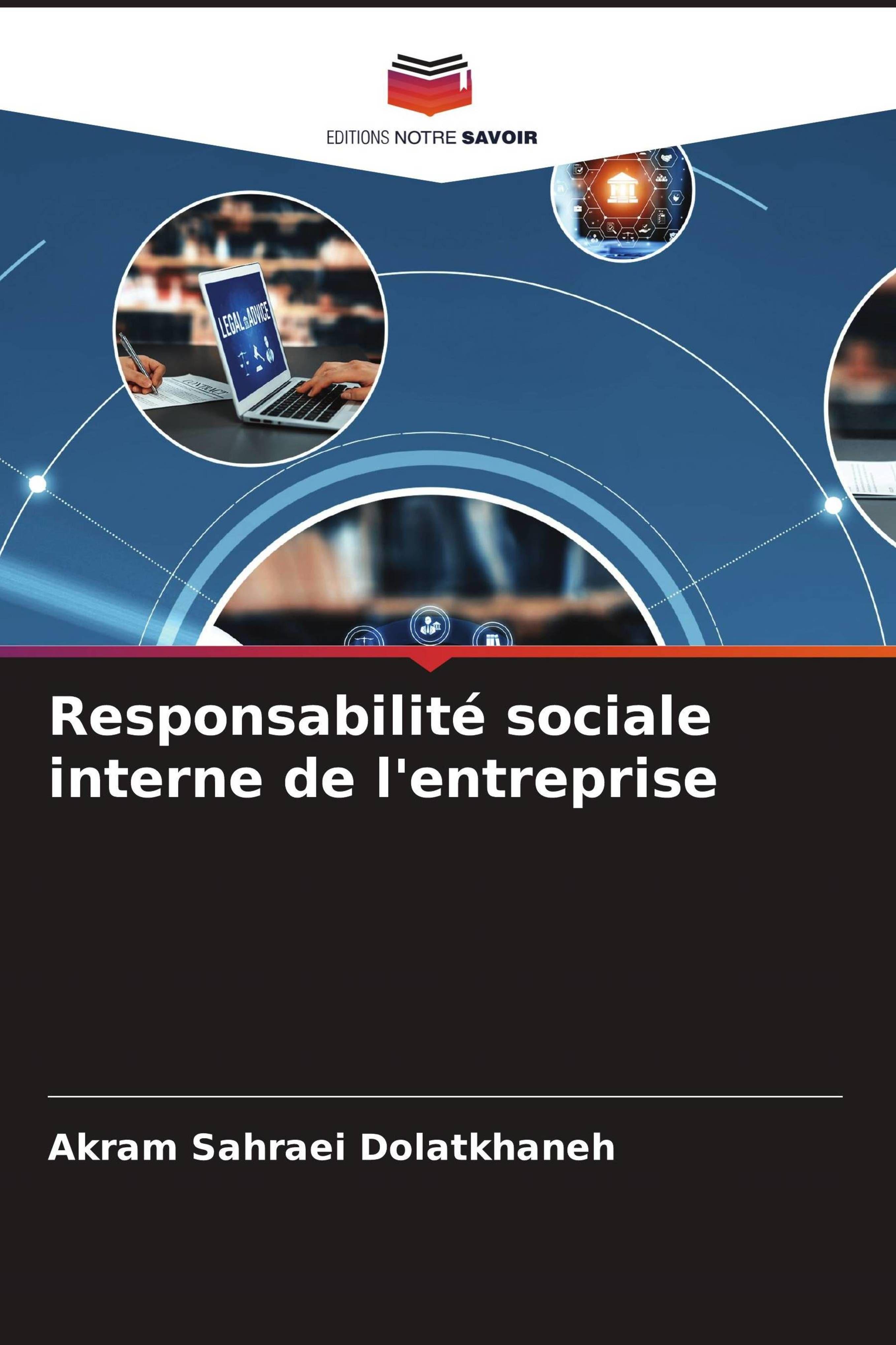 Vorderes Coverbild Responsabilité sociale interne de l'entreprise