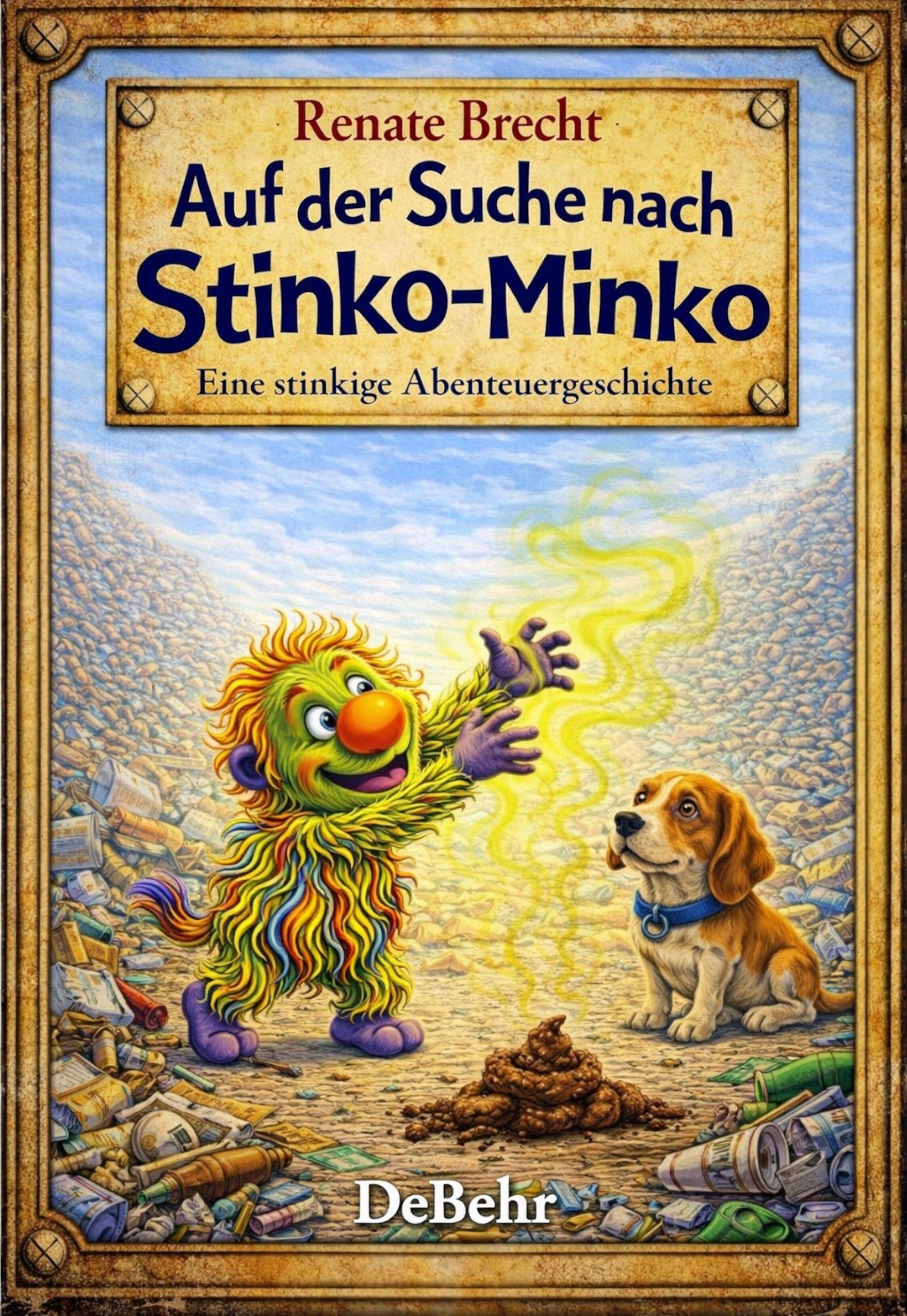Vorderes Coverbild Auf der Suche nach Stinko-Minko - Eine stinkige Abenteuergeschichte