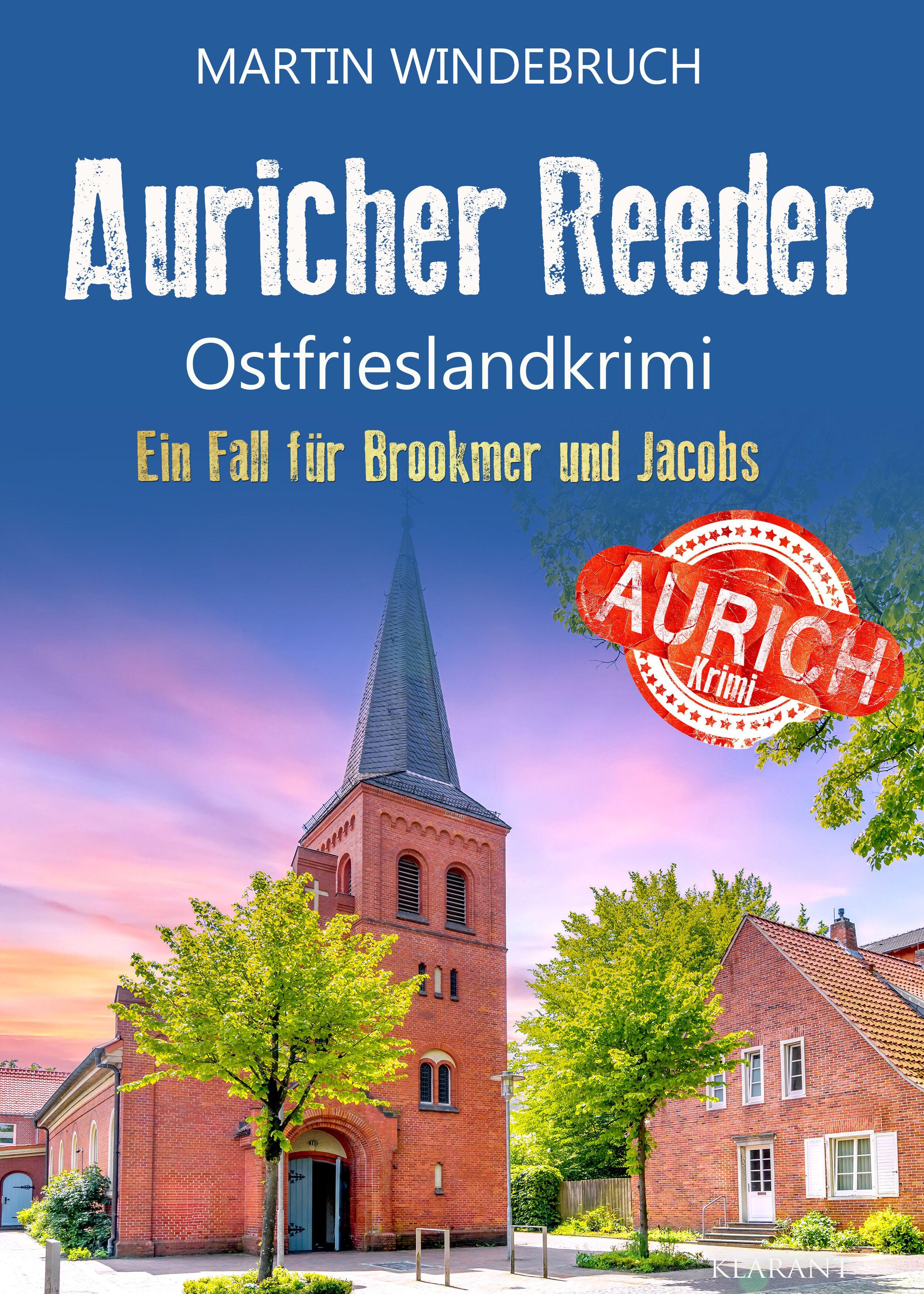 Vorderes Coverbild Auricher Reeder. Ostfrieslandkrimi