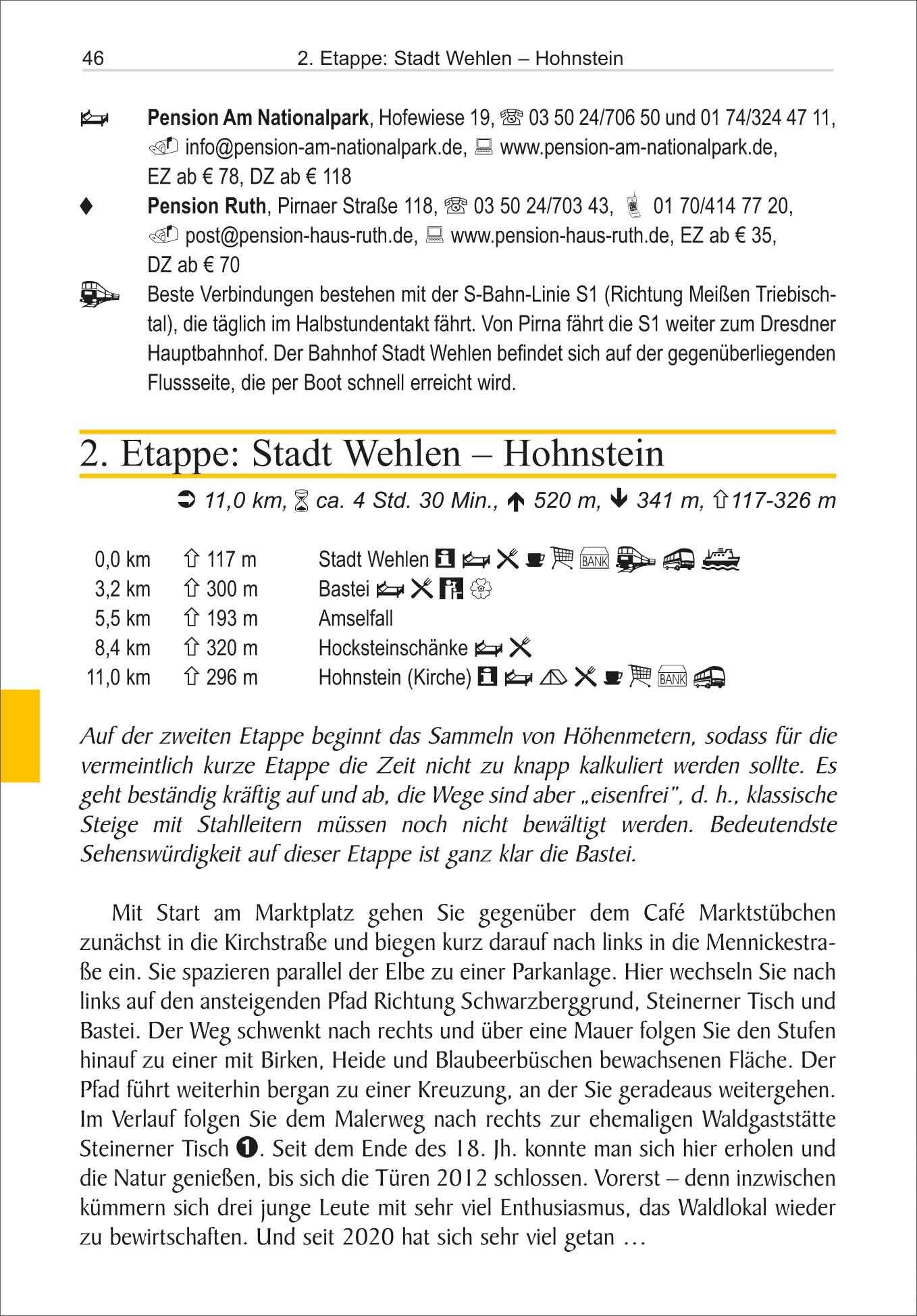 Beispielinhalt (Bild) Malerweg