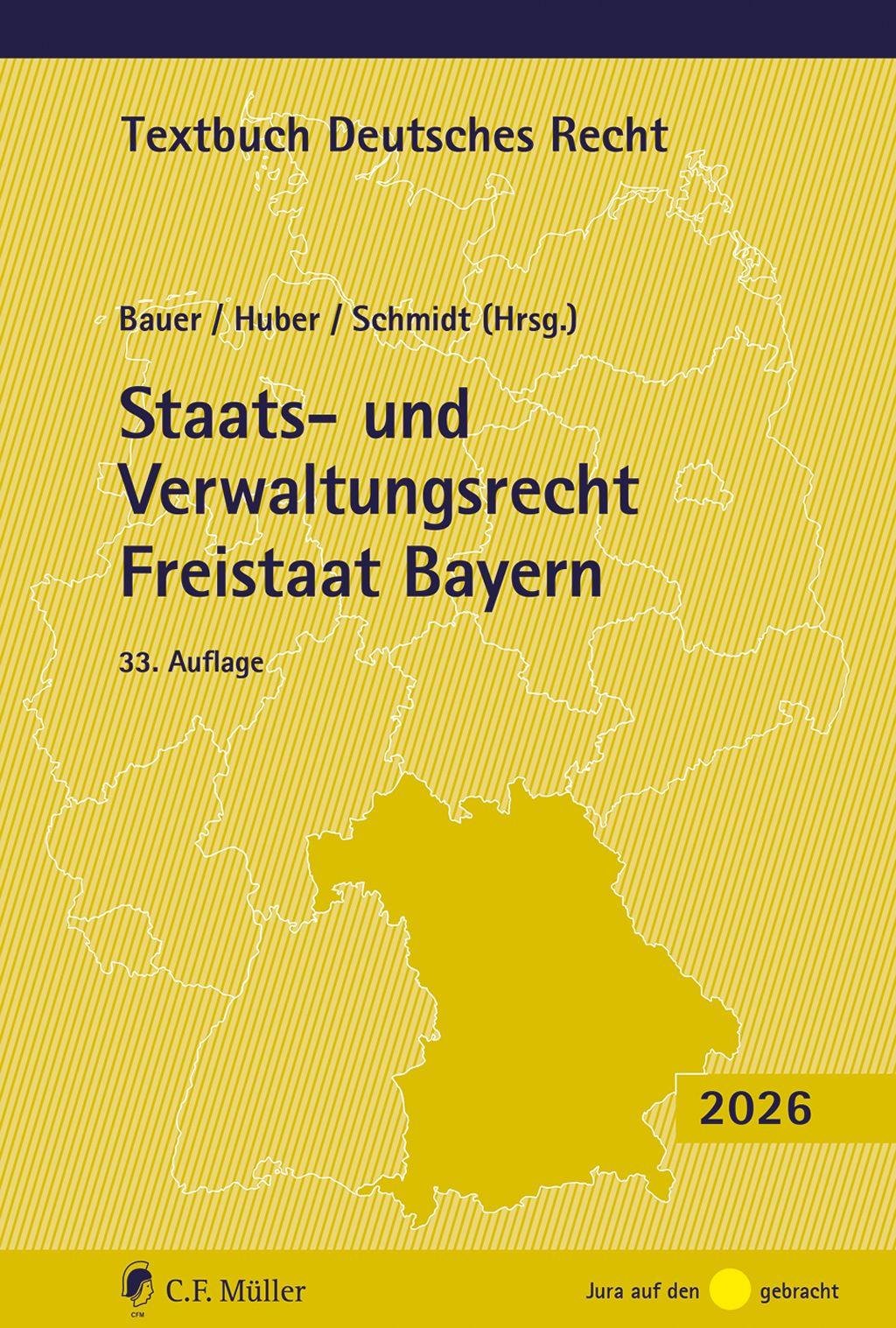 Vorderes Coverbild Staats- und Verwaltungsrecht Freistaat Bayern