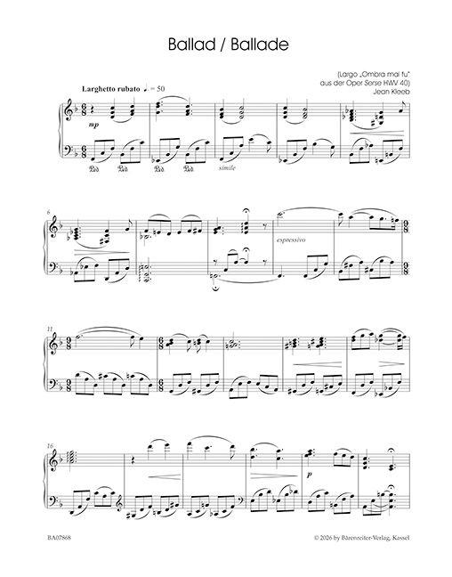 Beispielinhalt (Bild) Händel goes World