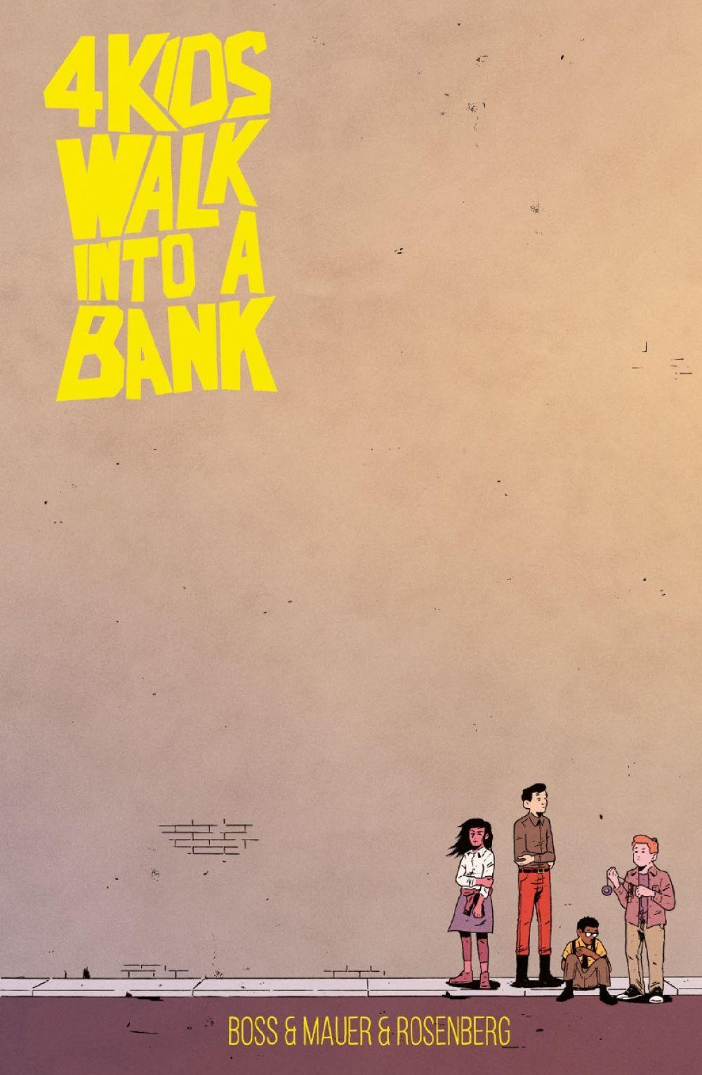 Vorderes Coverbild 4 Kids walk into a bank SC