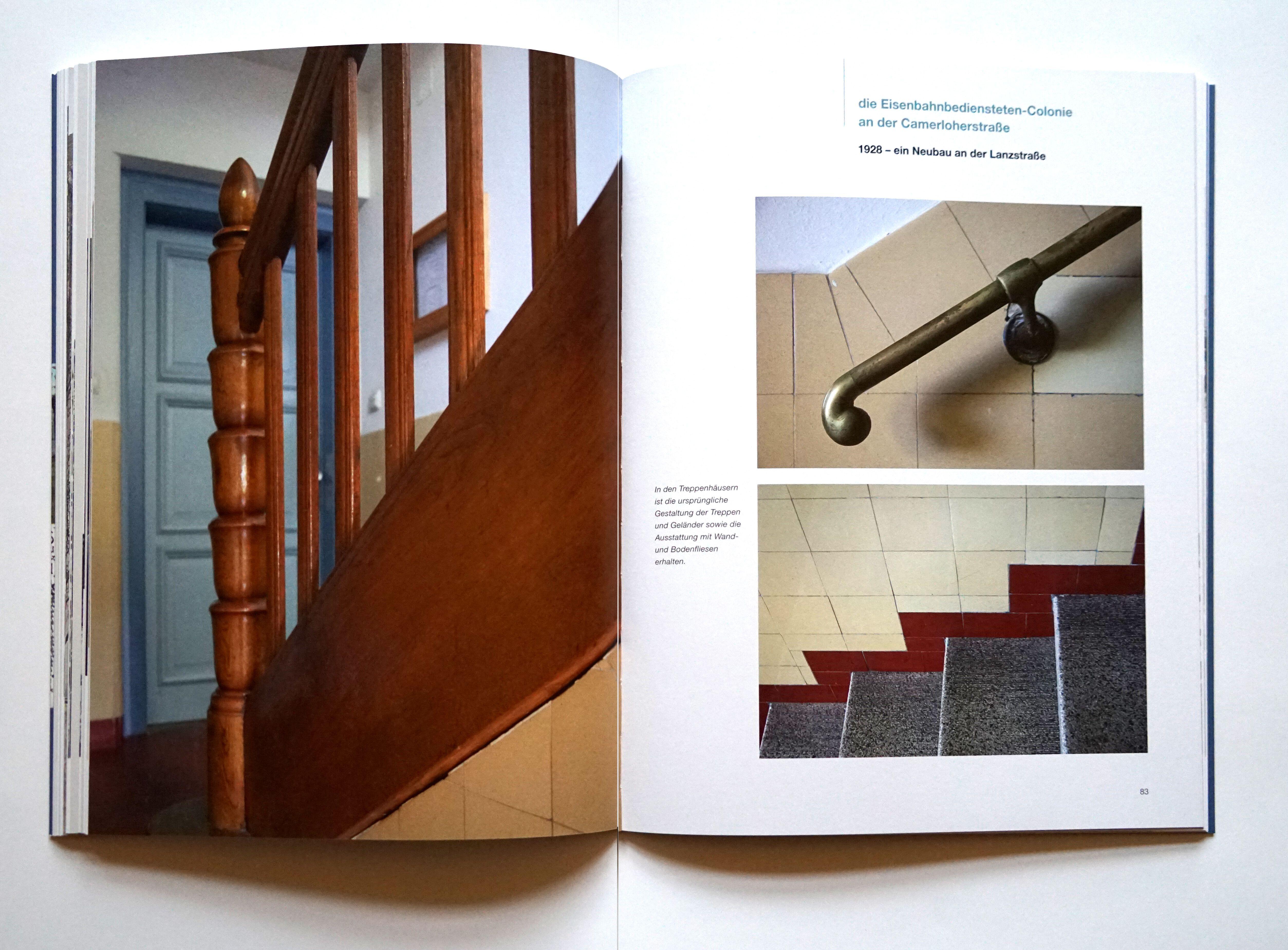 Beispielinhalt (Bild) Die ersten Eisenbahner-Colonien in Laim