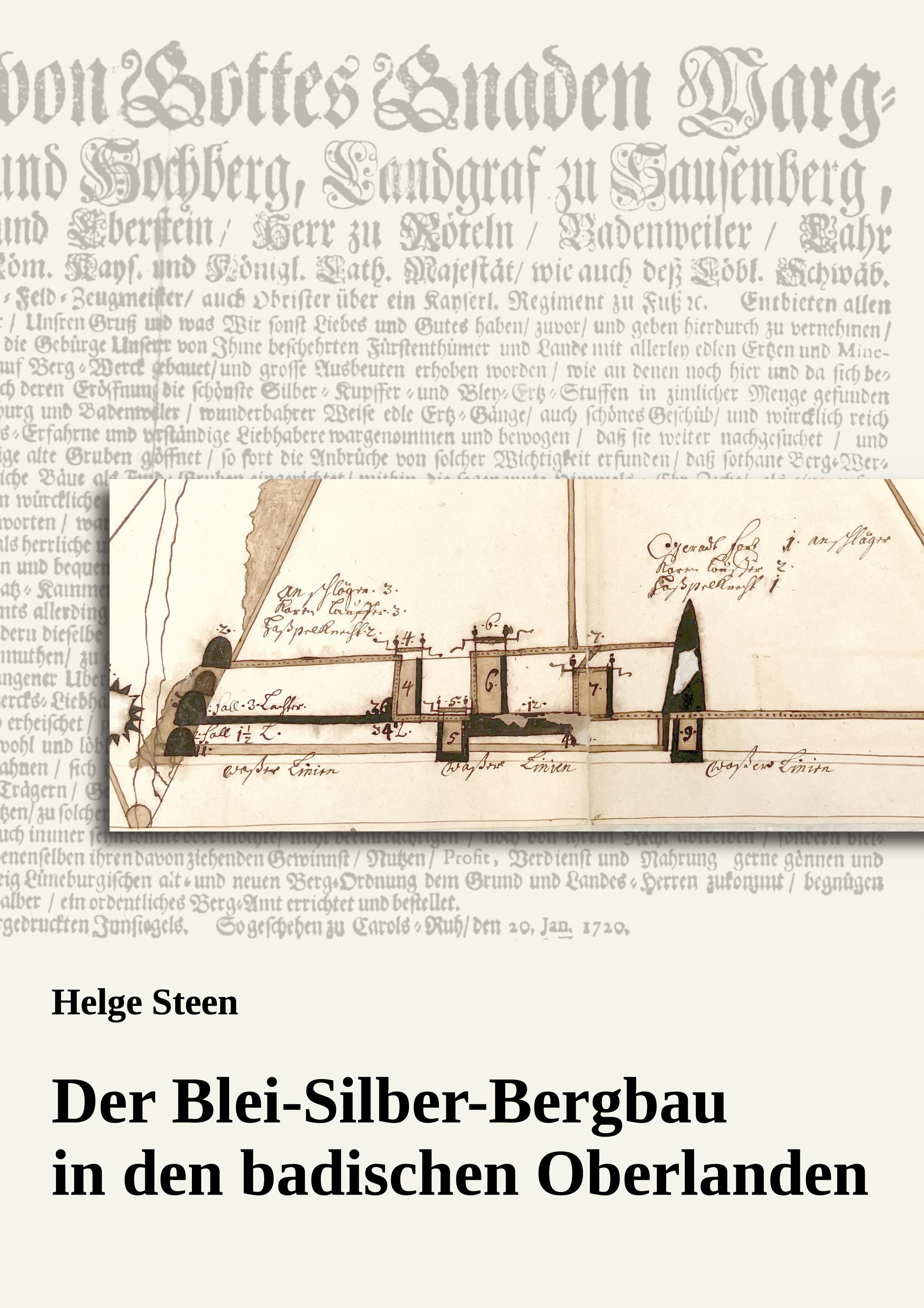 Vorderes Coverbild Der Blei-Silber-Bergbau in den badischen Oberlanden
