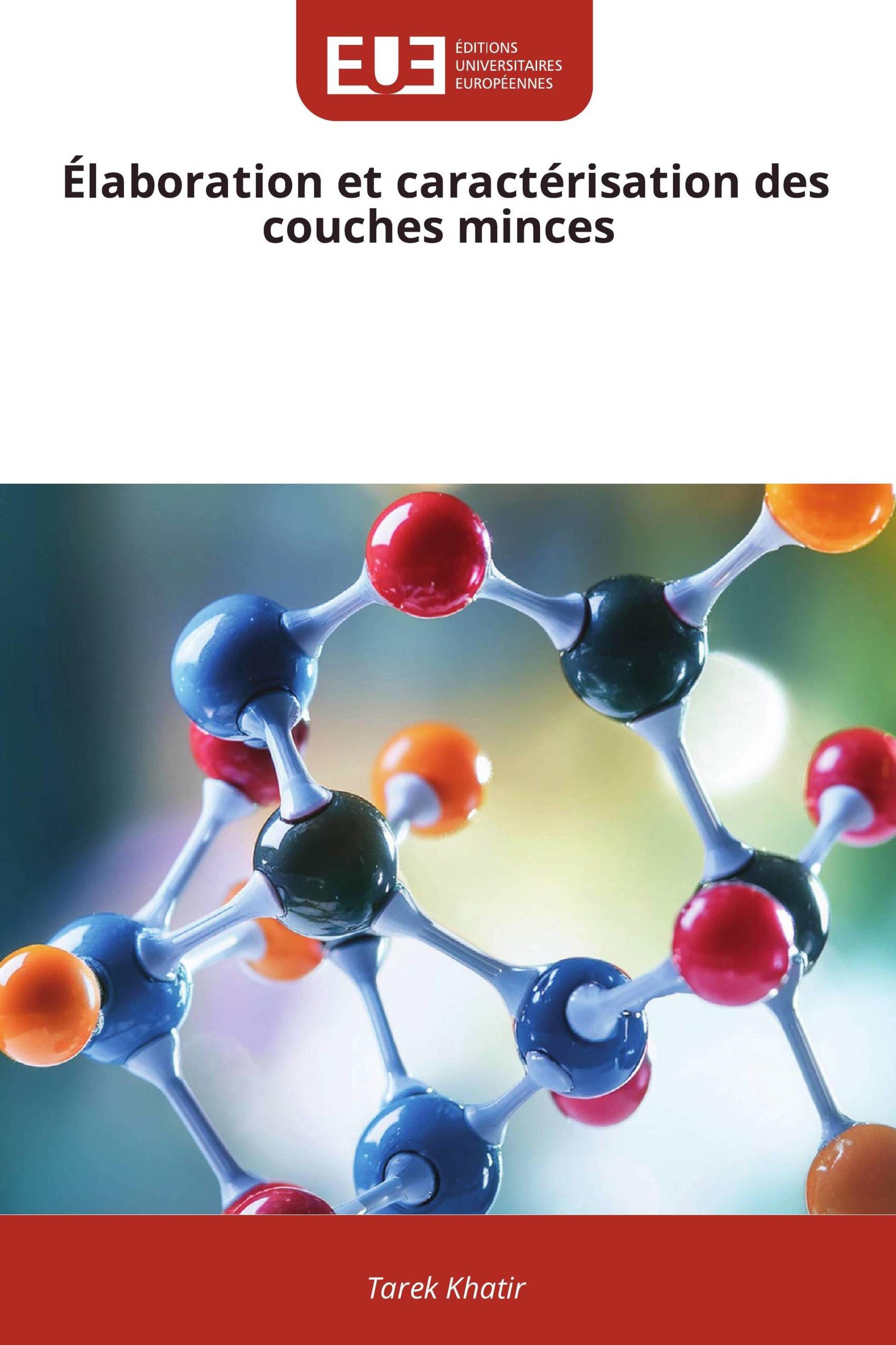 Vorderes Coverbild Élaboration et caractérisation des couches minces