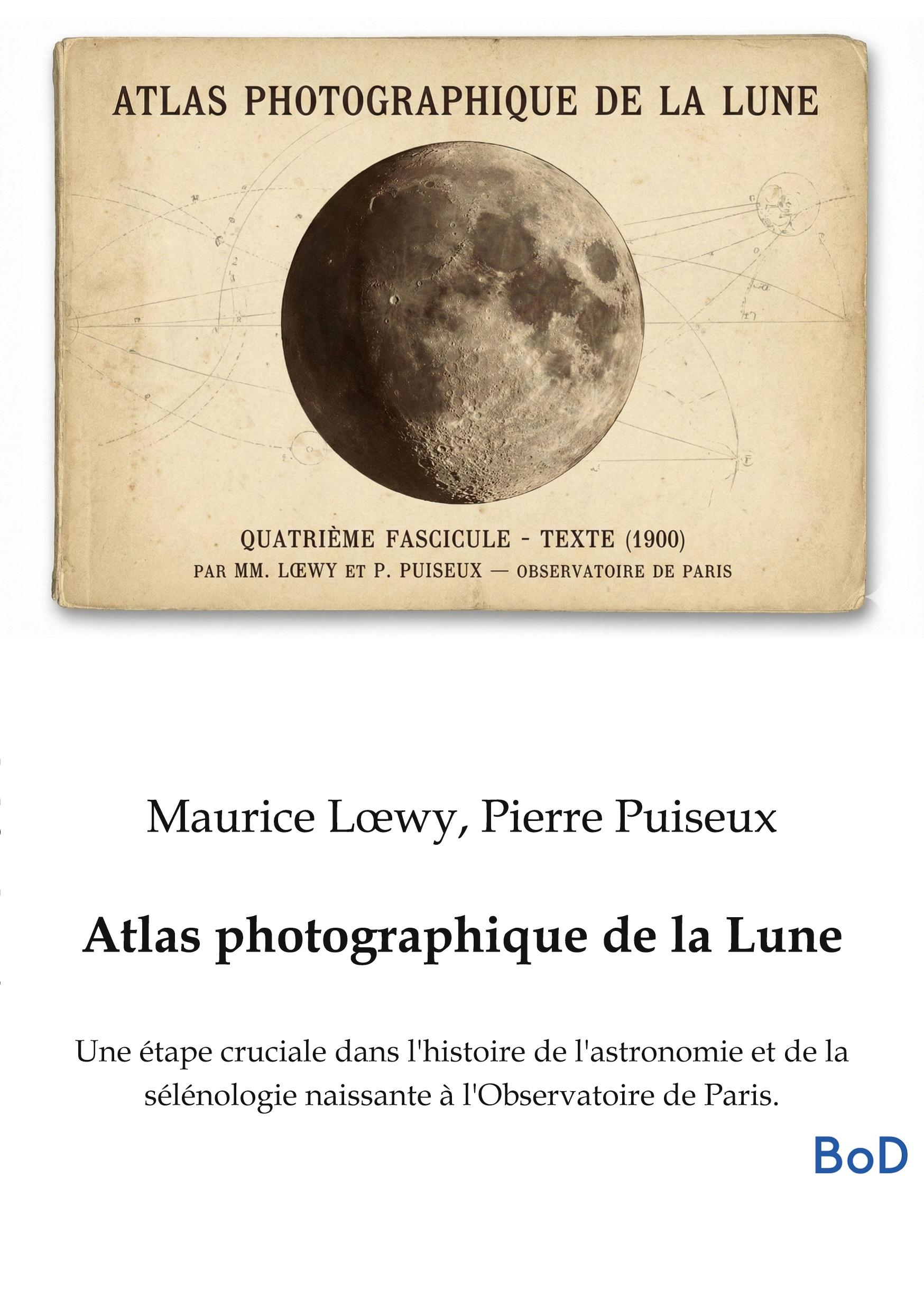 Vorderes Coverbild Atlas photographique de la Lune