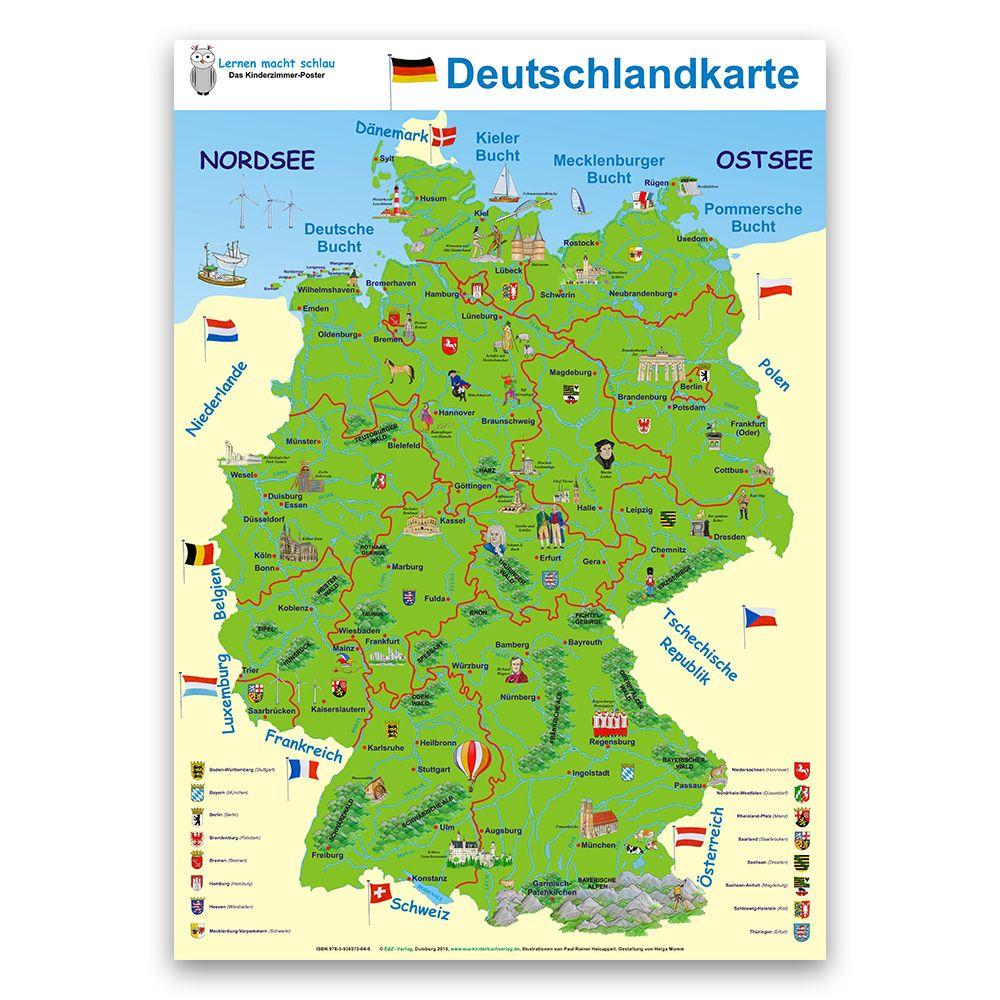 Vorderes Coverbild Deutschlandkarte