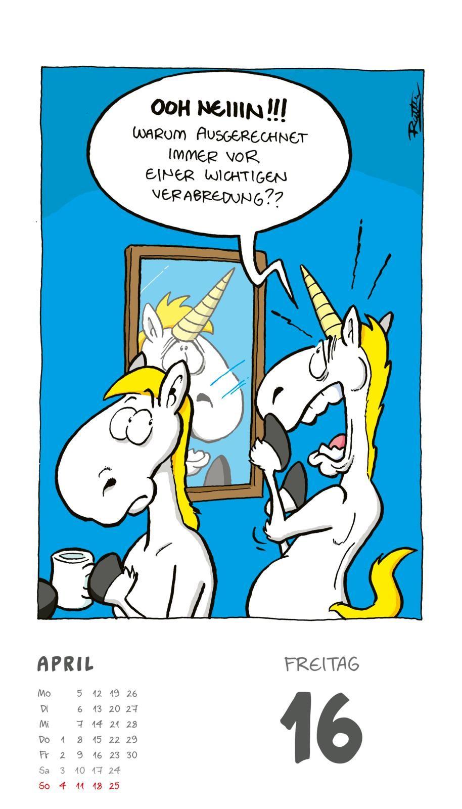 Beispielinhalt (Bild) Shit happens Daily! - Tagesabreißkalender 2027