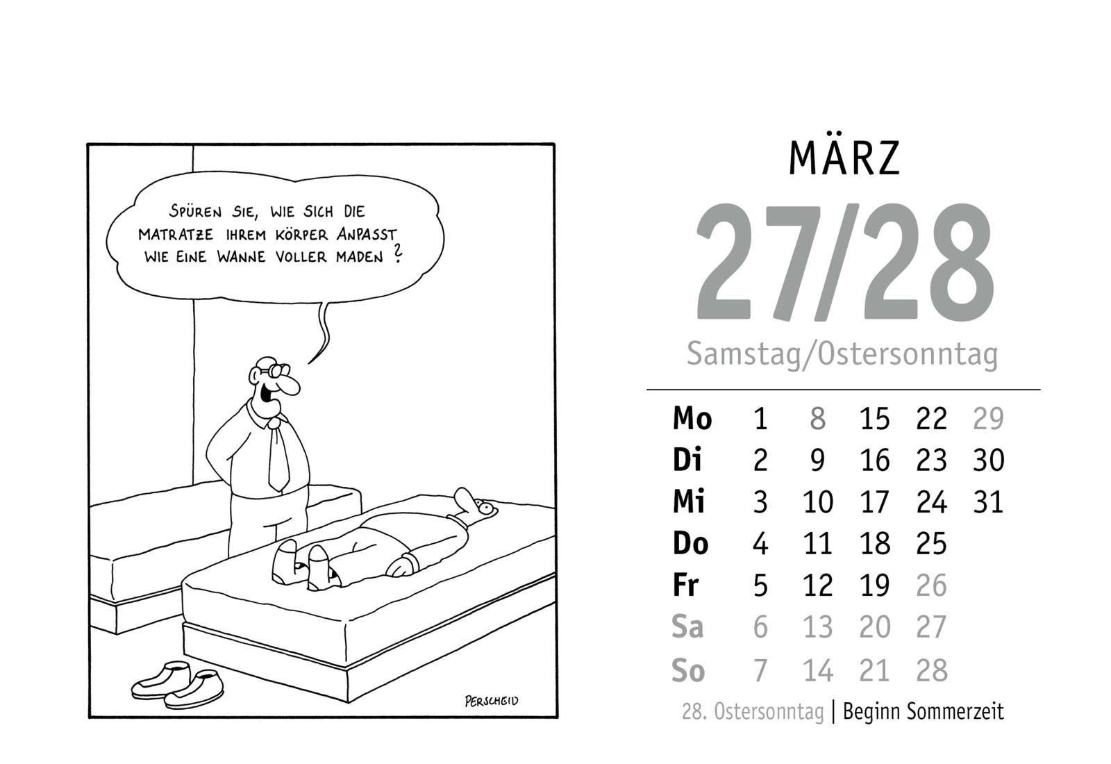 Beispielinhalt (Bild) 365 gute Perscheid-Tage 2027: Tageskalender