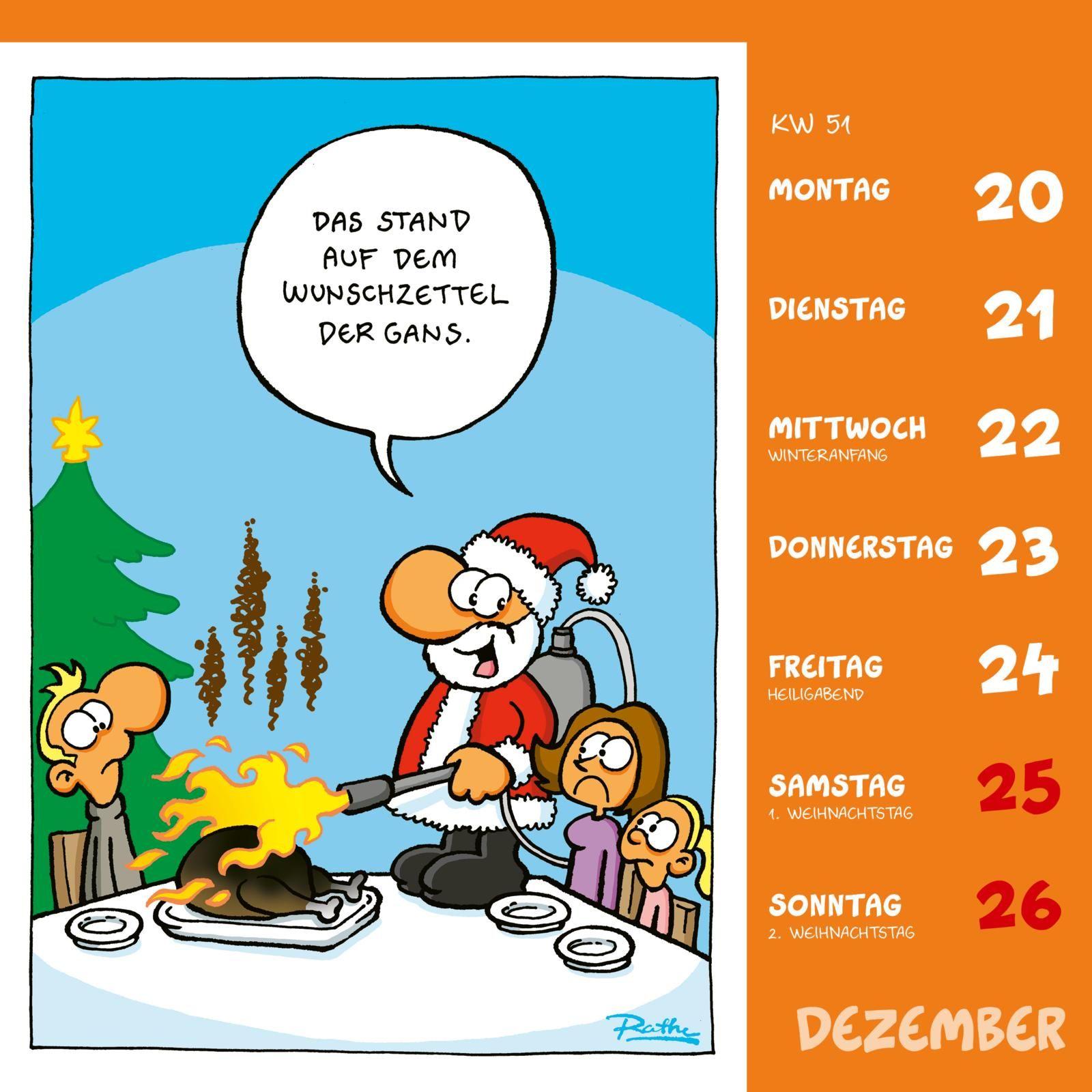 Beispielinhalt (Bild) Shit happens! Postkartenkalender 2027