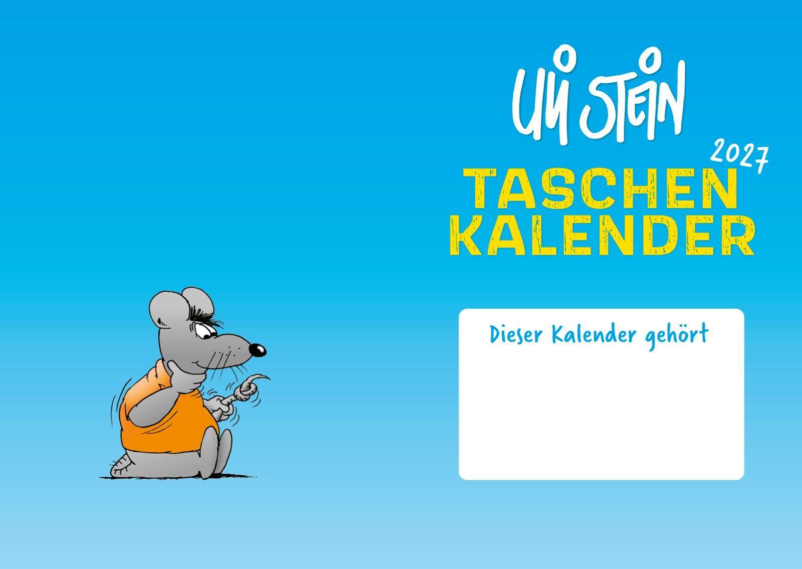 Beispielinhalt (Bild) Uli Stein Taschenkalender 2027