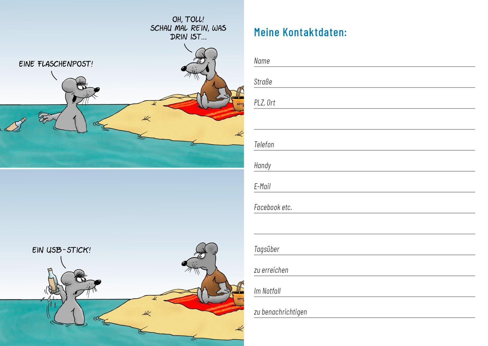 Beispielinhalt (Bild) Uli Stein Taschenkalender 2027
