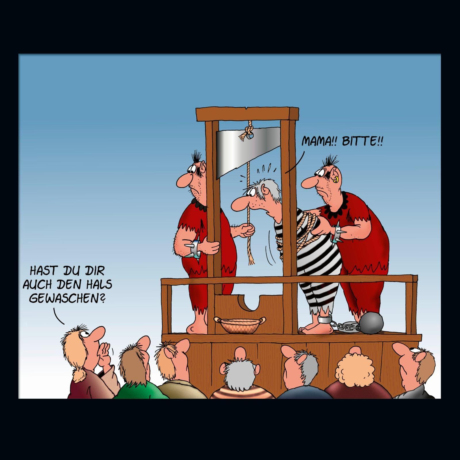 Beispielinhalt (Bild) Uli Stein Schwarzer Kalender 2027: Monatskalender für die Wand