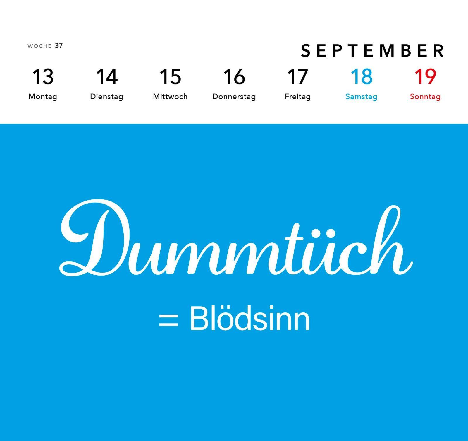 Beispielinhalt (Bild) MOIN Postkartenkalender 2027