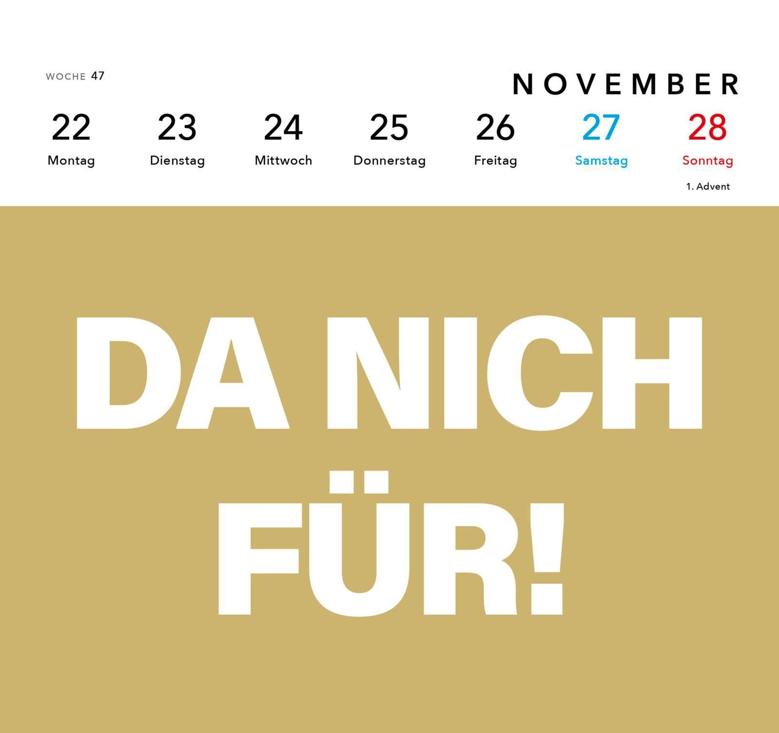 Beispielinhalt (Bild) MOIN Postkartenkalender 2027