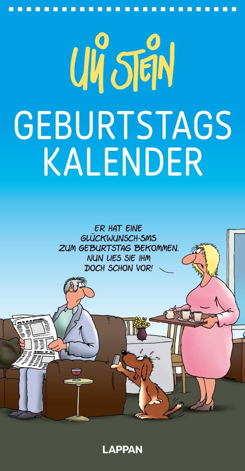 Vorderes Coverbild Uli Stein Geburtstagskalender 2027: Wandkalender