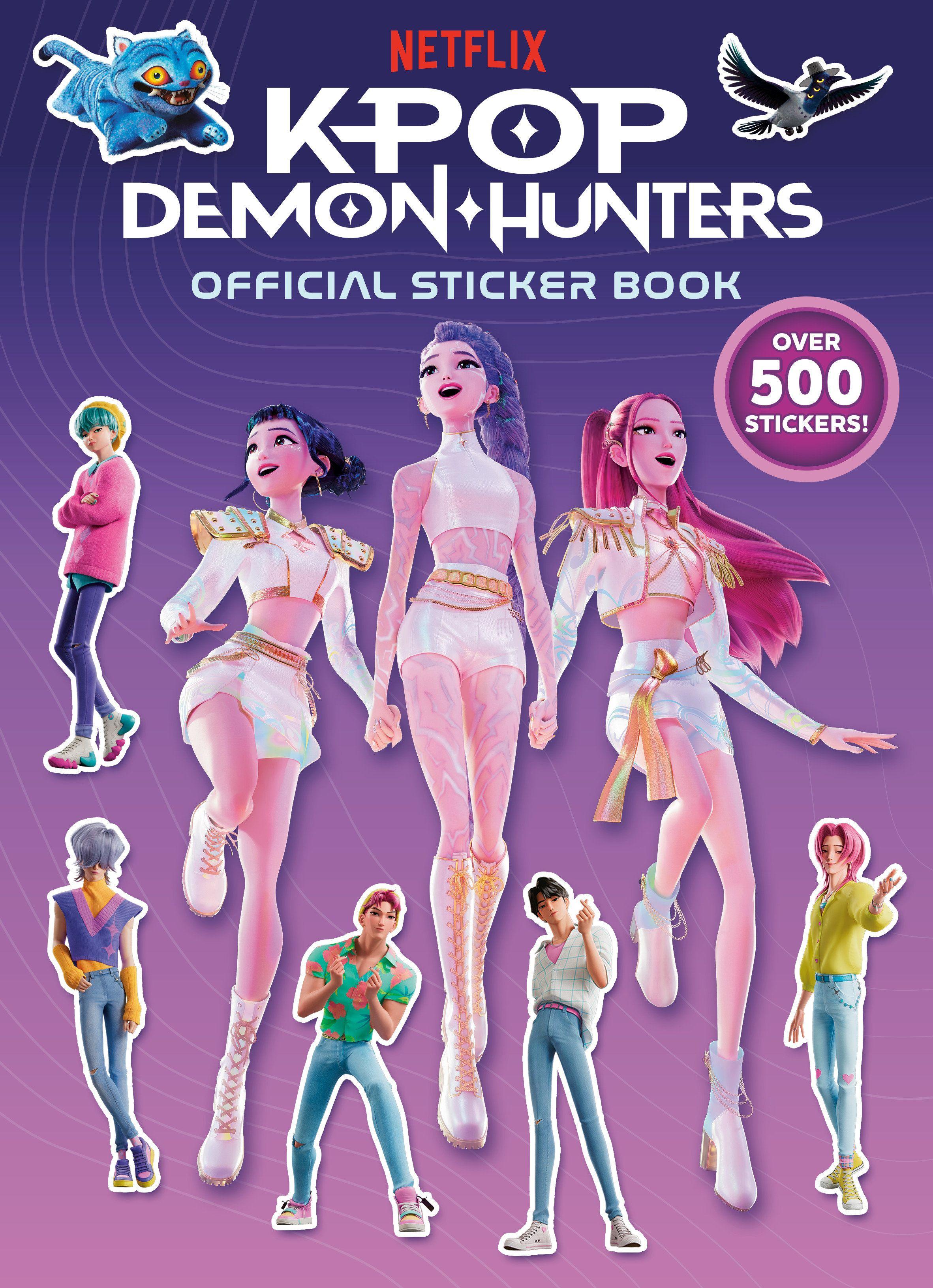 Vorderes Coverbild Kpop Demon Hunters: Official Sticker Book
