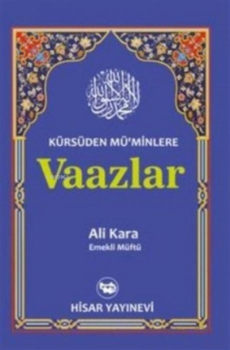 Vorderes Coverbild Kürsüden Müminlere Vaazlar Ciltli