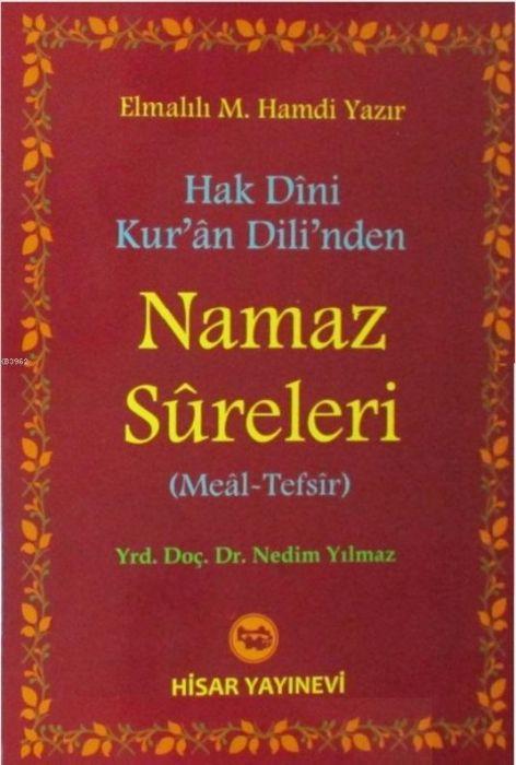 Vorderes Coverbild Hak Dini Kuran Dilinden Namaz Sureleri Meal-Tefsir