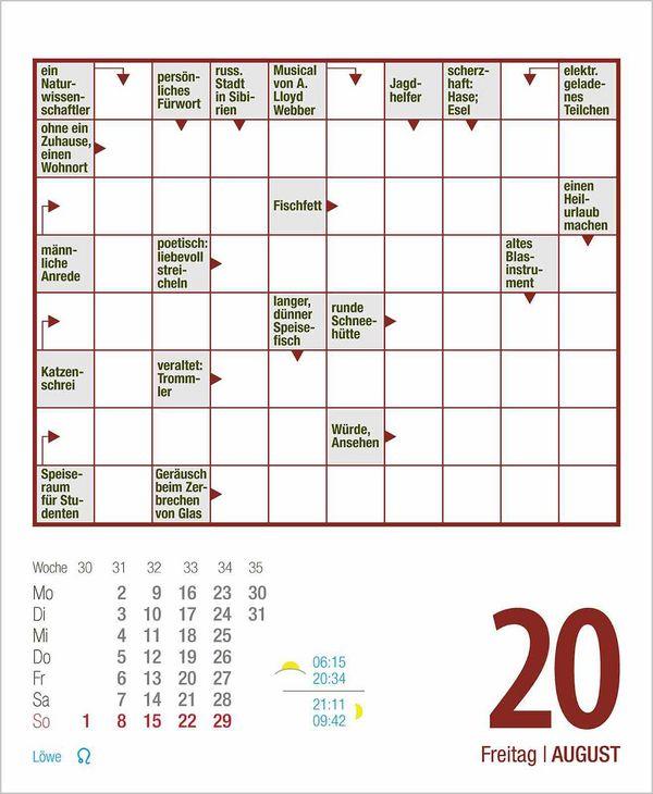 Beispielinhalt (Bild) Rätsel und Denkspiele 2027