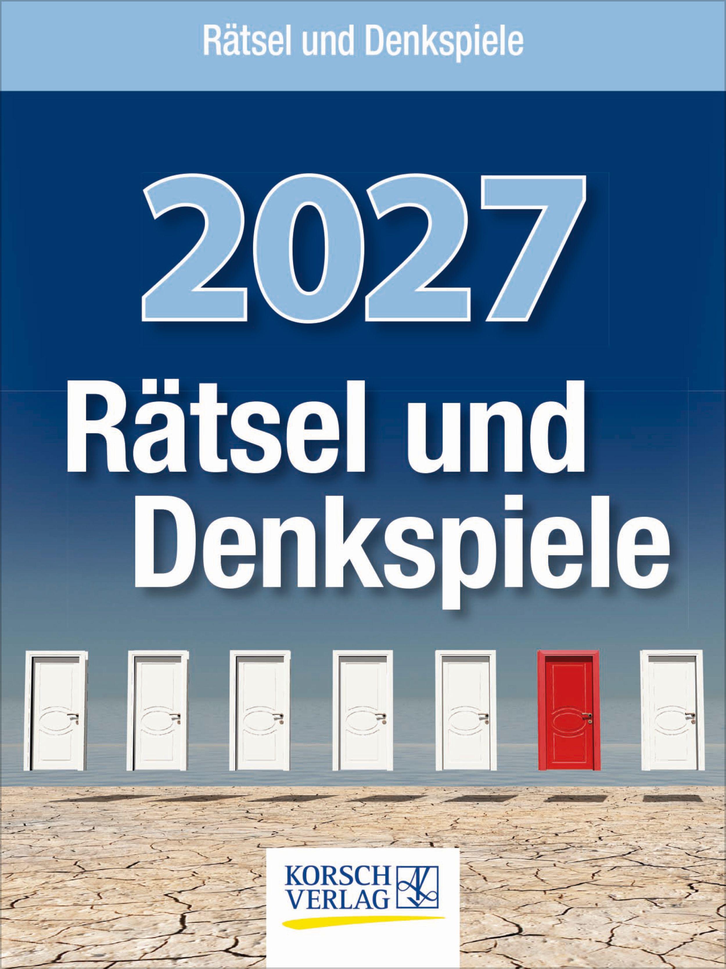 Vorderes Coverbild Rätsel und Denkspiele 2027