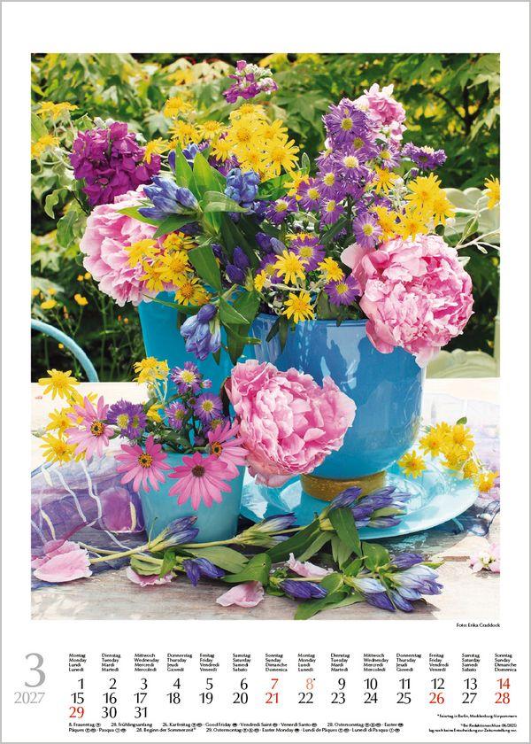 Beispielinhalt (Bild) Blumenträume 2027