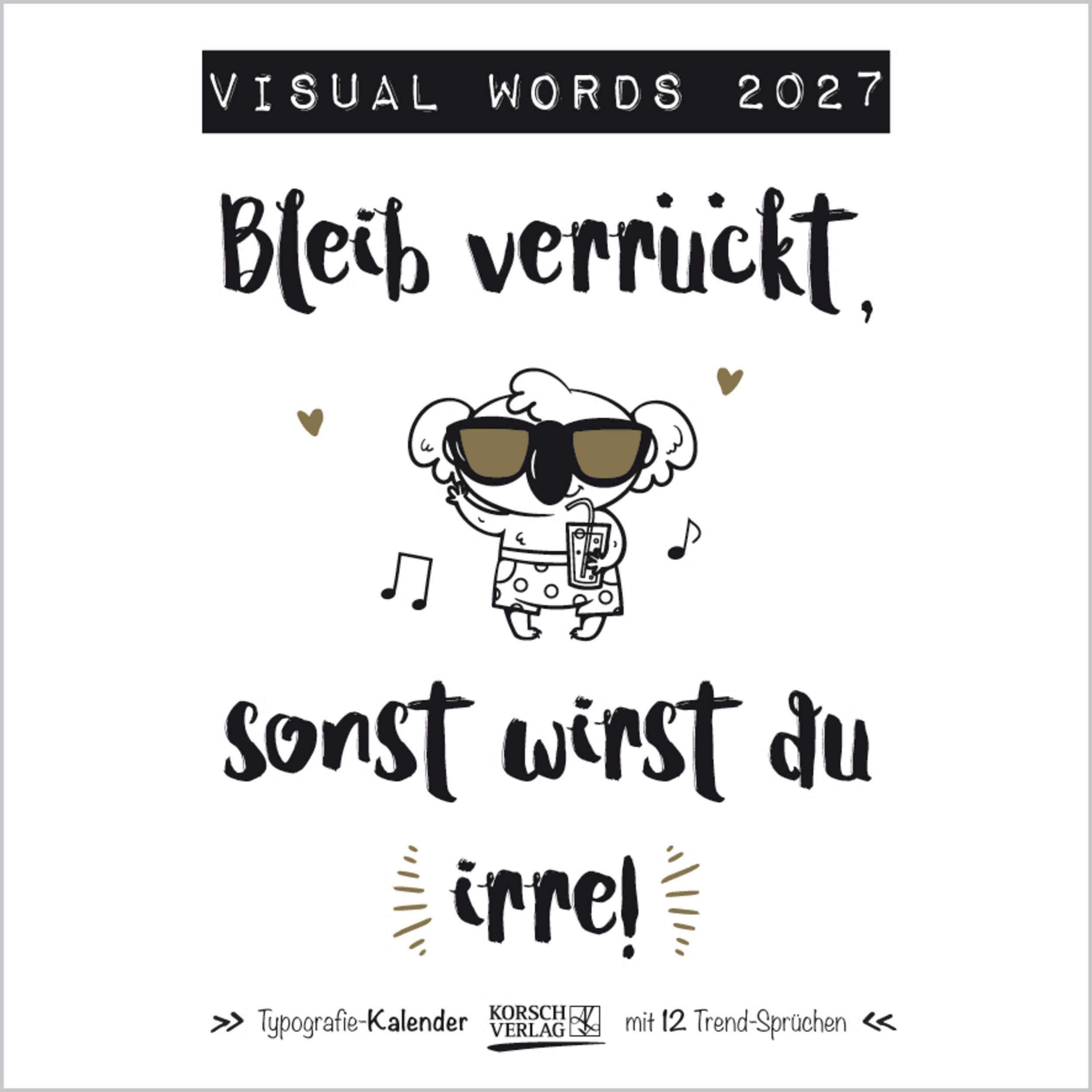 Vorderes Coverbild Visual Words 2027