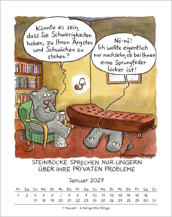 Beispielinhalt (Bild) Steinbock 2027