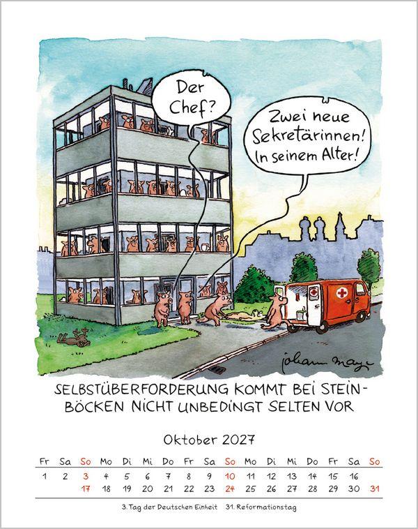 Beispielinhalt (Bild) Steinbock 2027