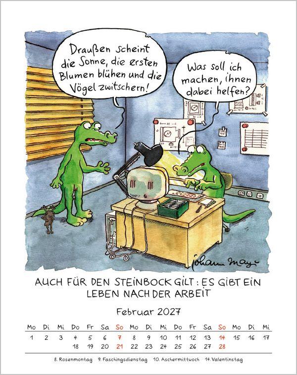 Beispielinhalt (Bild) Steinbock 2027