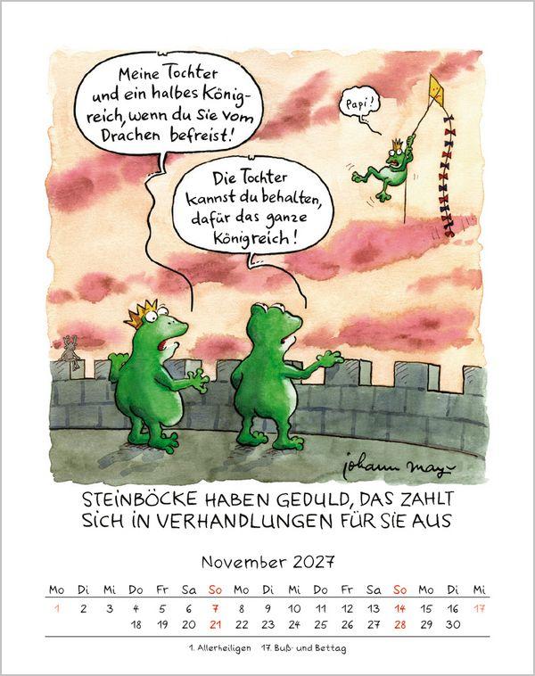 Beispielinhalt (Bild) Steinbock 2027