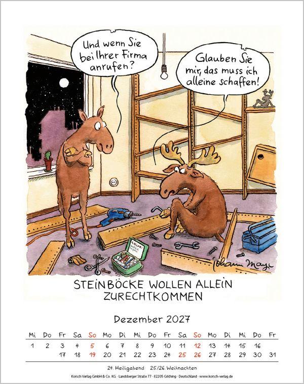 Beispielinhalt (Bild) Steinbock 2027