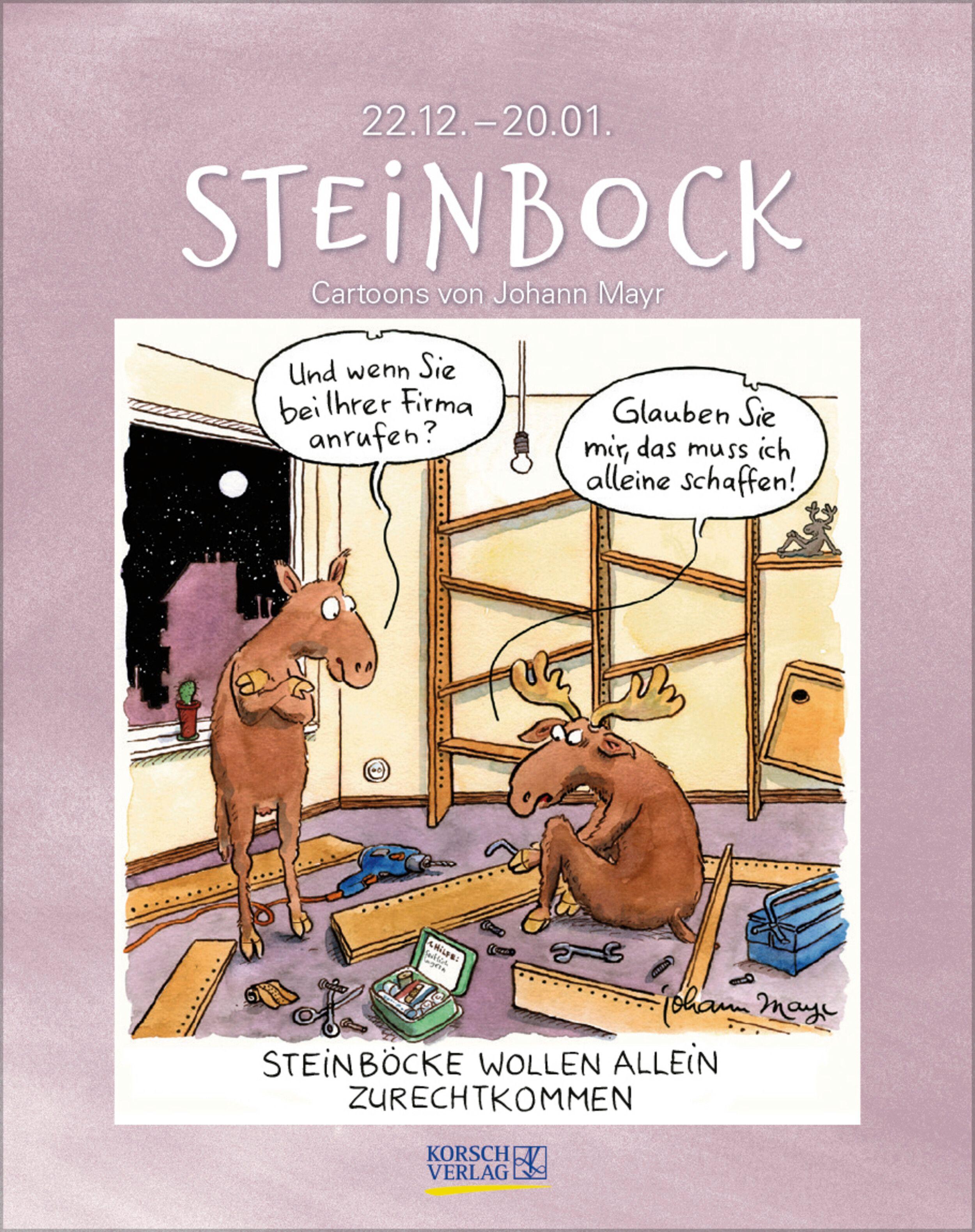 Vorderes Coverbild Steinbock 2027
