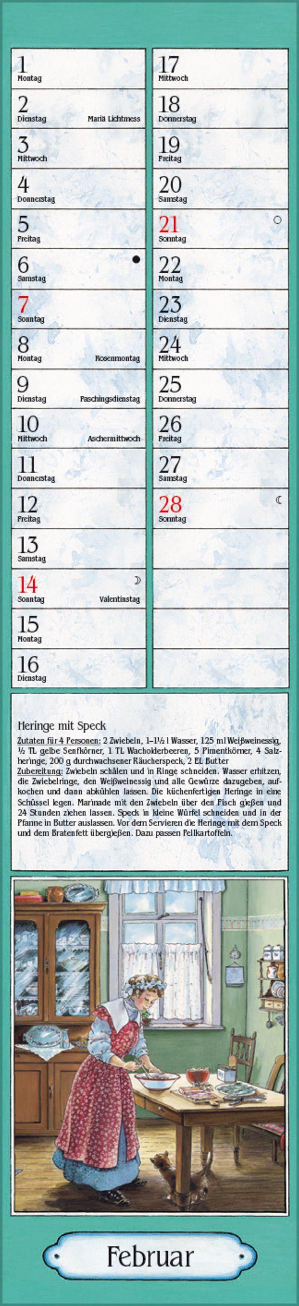 Beispielinhalt (Bild) Aus Großmutters Küche Langplaner 2027