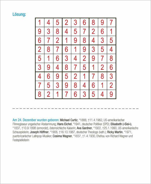 Beispielinhalt (Bild) Sudoku 2027